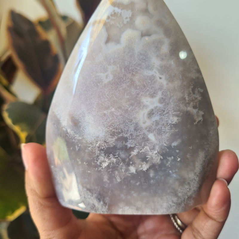 'Happy vibes' with Flower Agate ~ 1