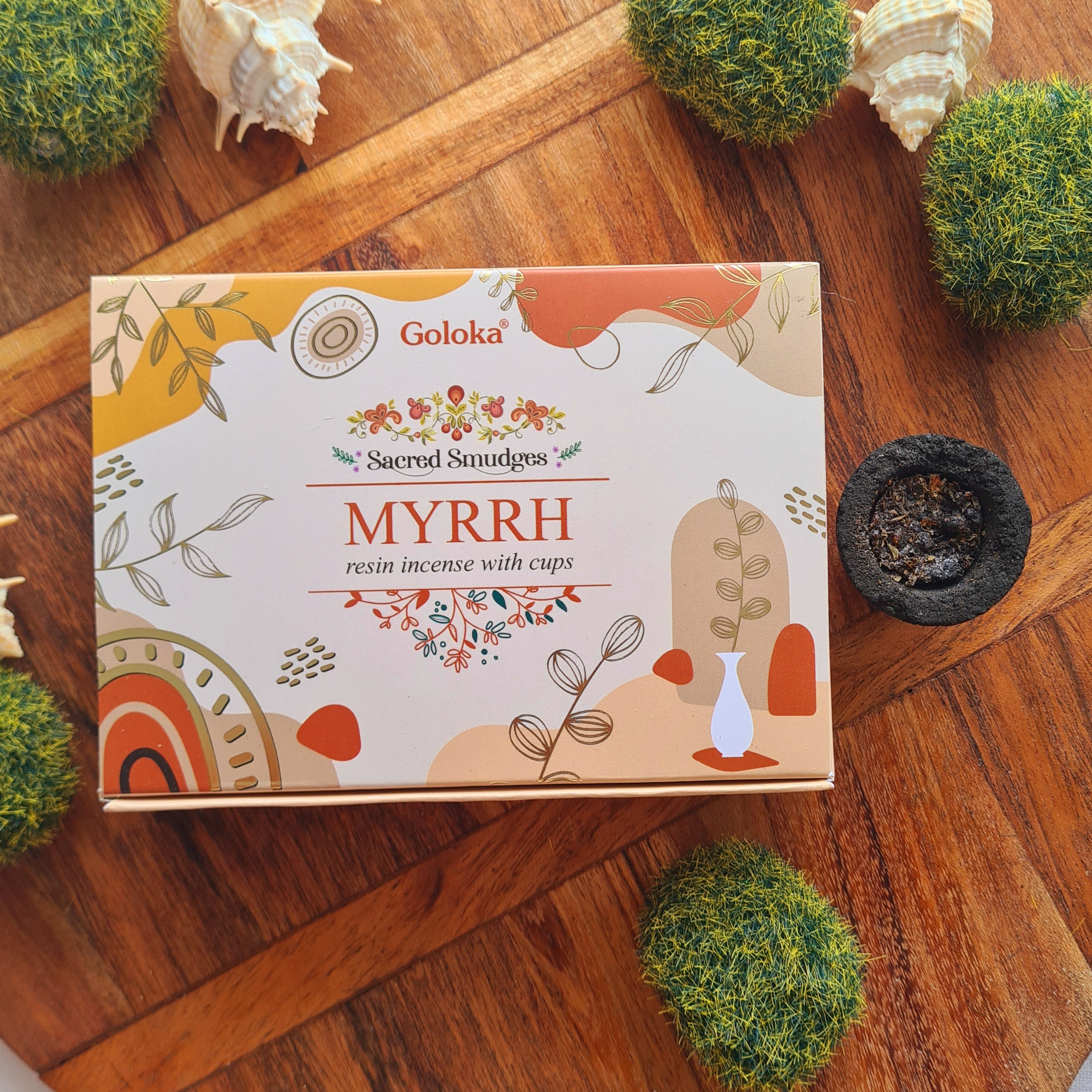 Myrrh Smudge Cup 6 Pack