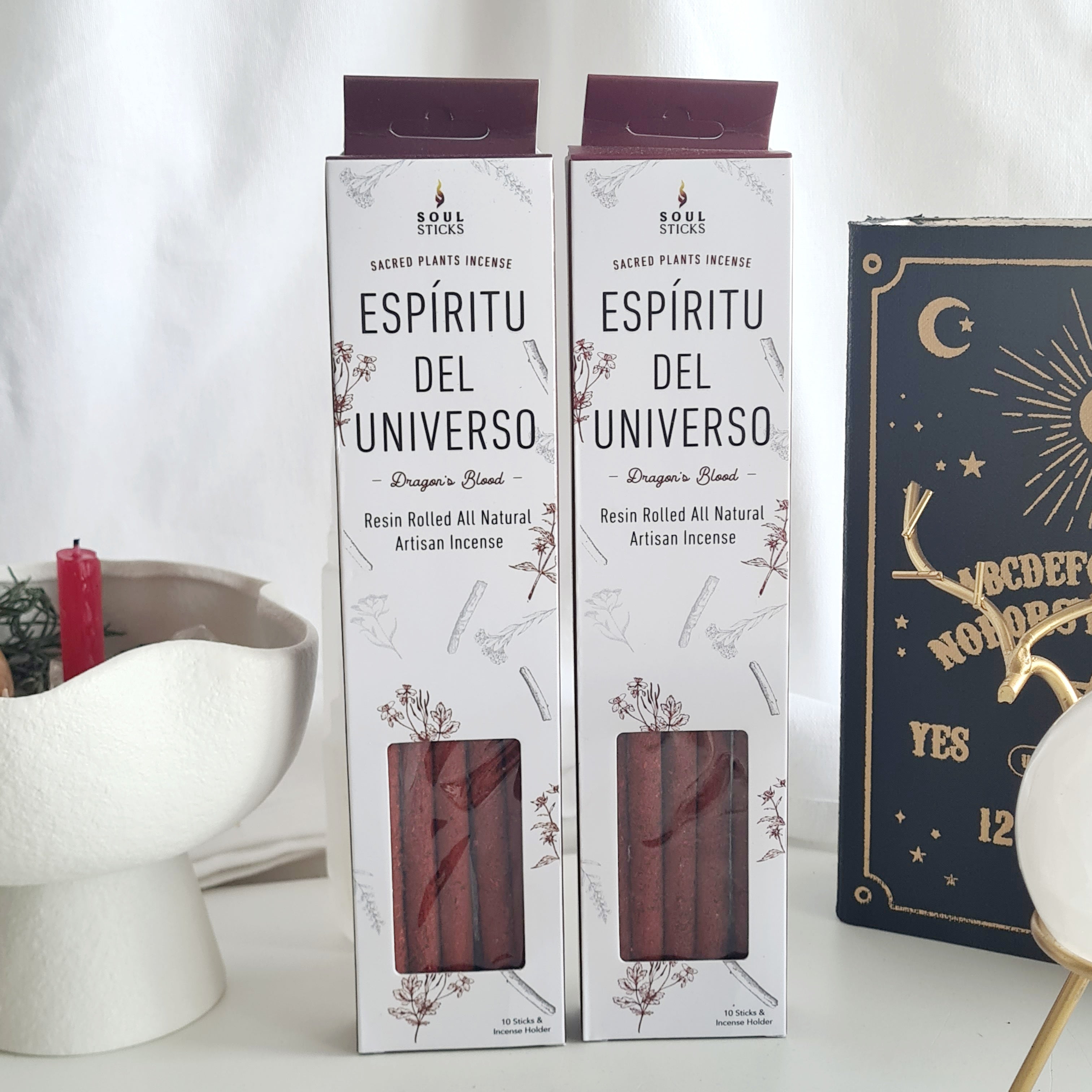 Dragon's Blood | Resin Rolled Incense | 1 Box