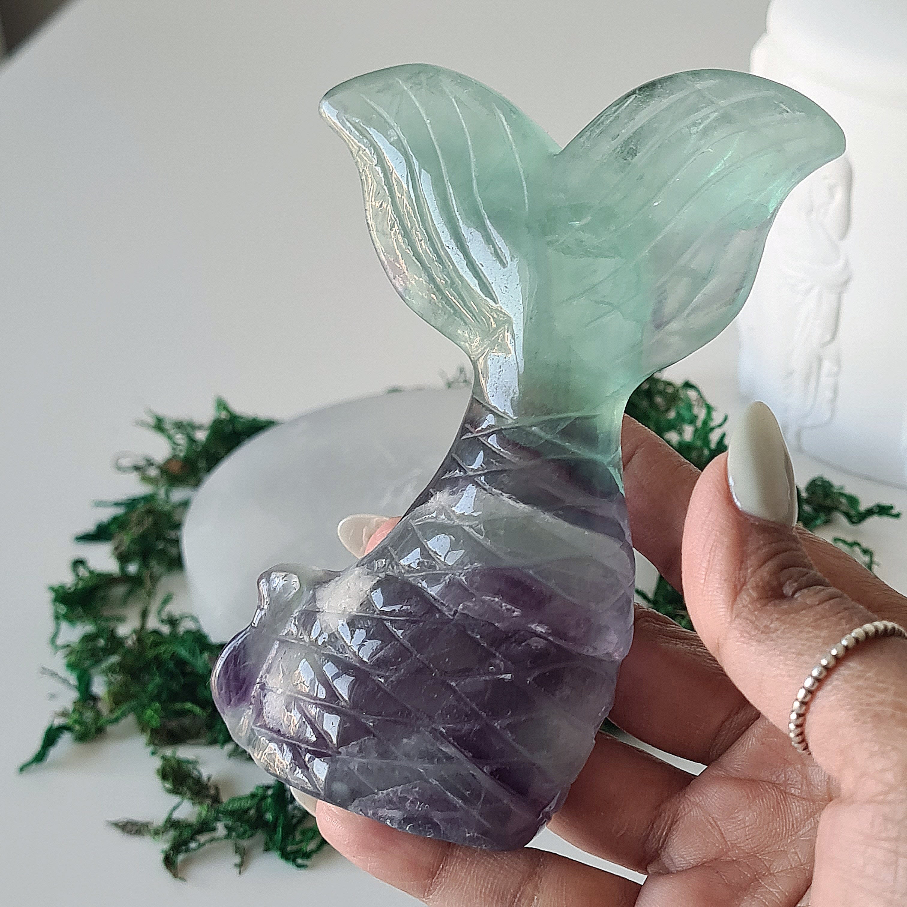 Siren & Mermaid Tail | 4 | Fluorite