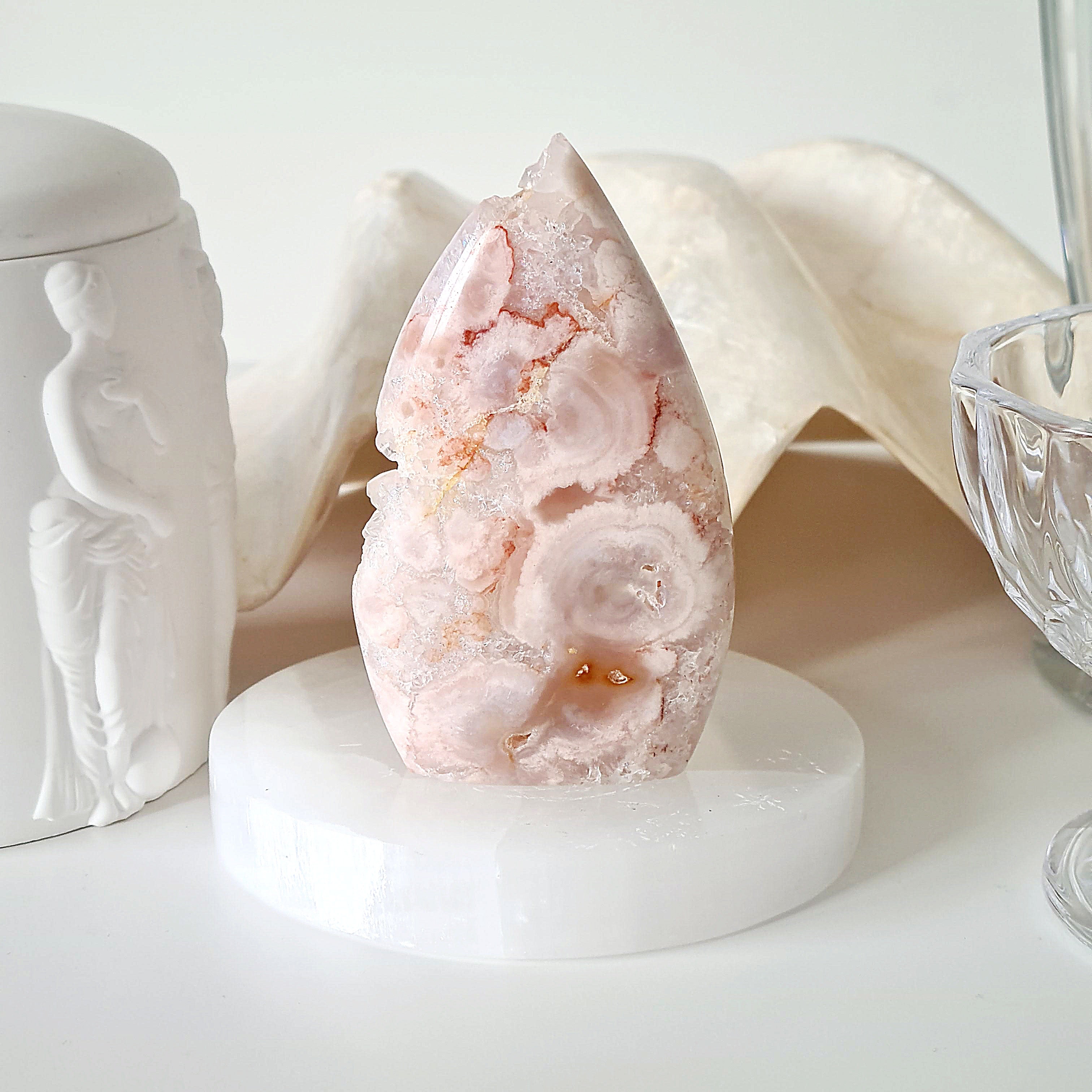 Flower Agate Pink Amethyst | D | 145 g