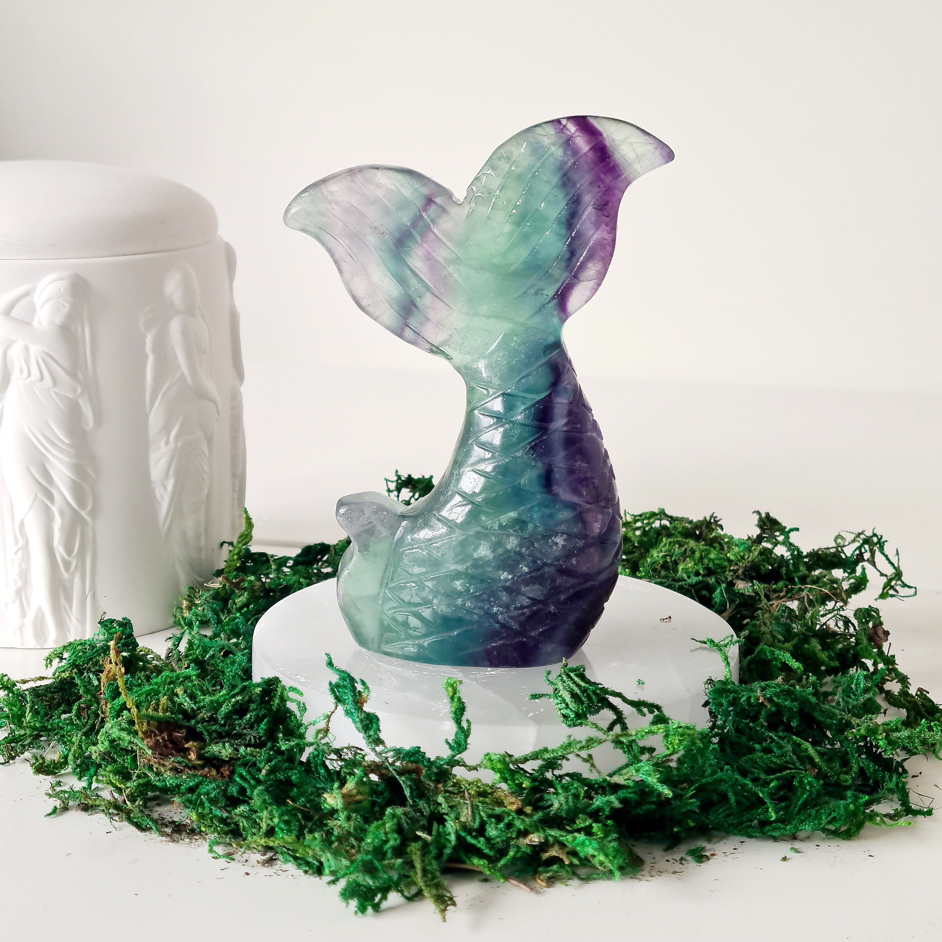 Siren & Mermaid Tail | E | Fluorite