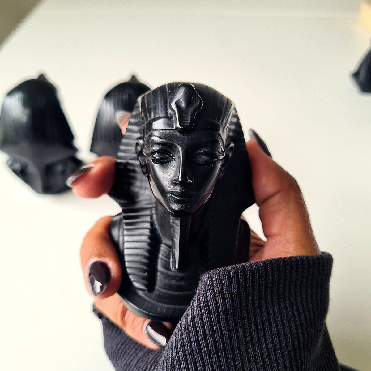 King Tut |Obsidian |Intutively Picked | 1 Piece