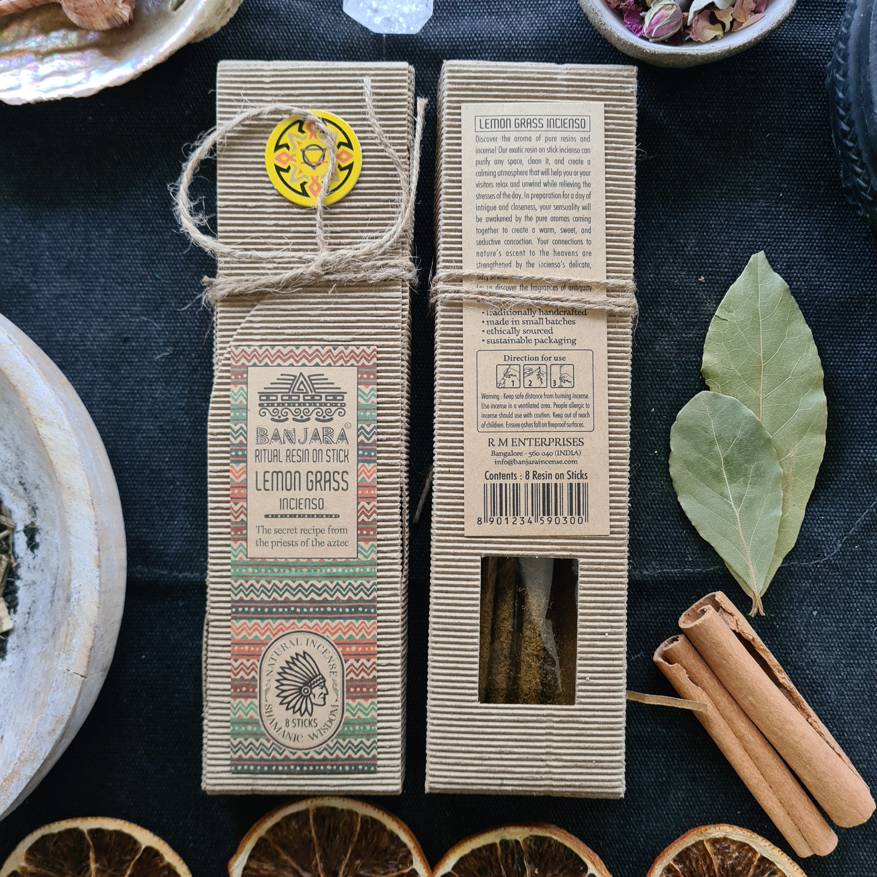 SHAMANIC WISDOM INCENSE - Lemongrass | Clarity