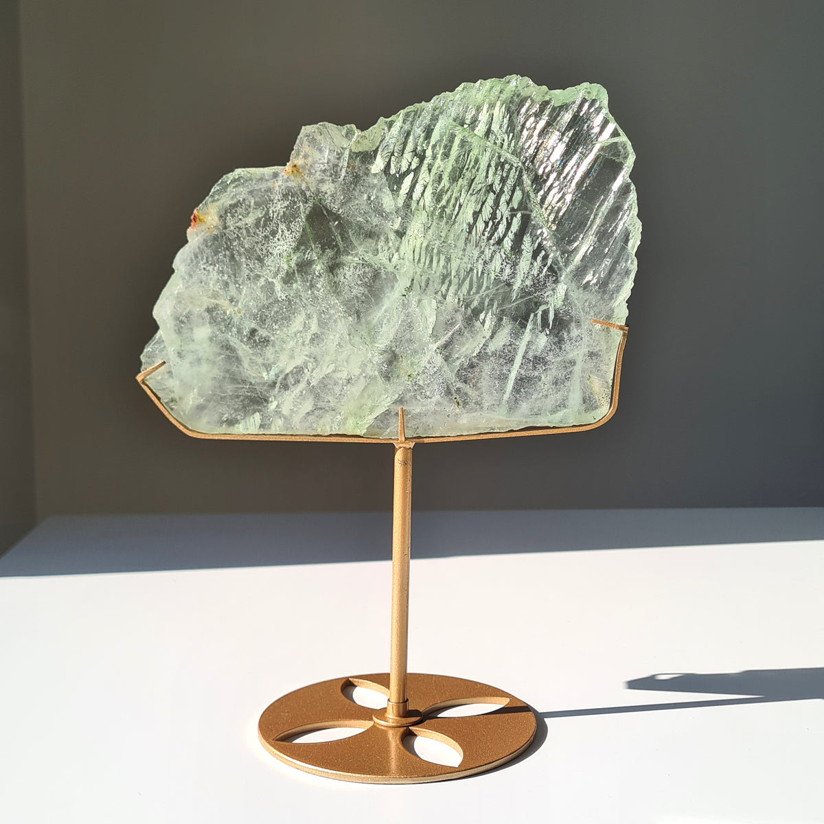 Fluorite Dream Portal On Custom Stand | Piece W