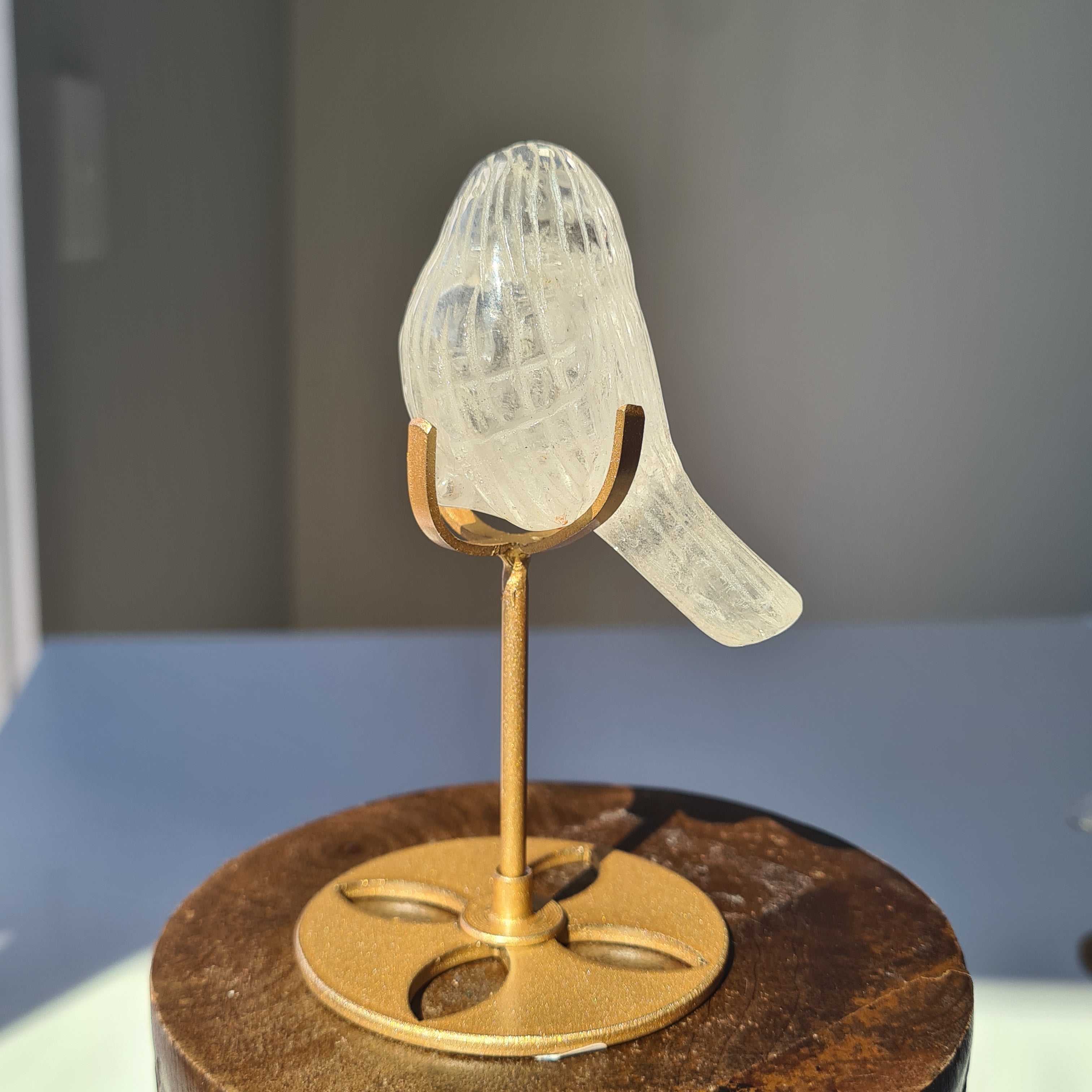 Quartz Bird 🐦 On Stand | Appx 6.5 cm
