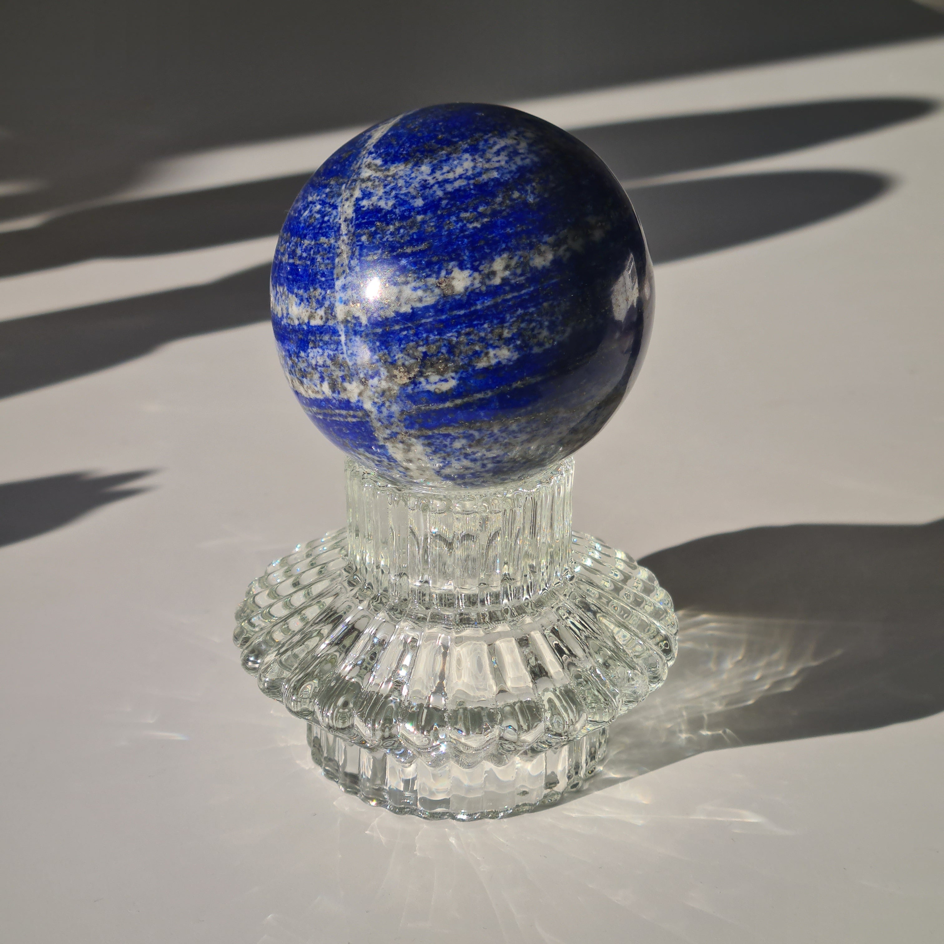 Lapis Lazuli Sphere with stand