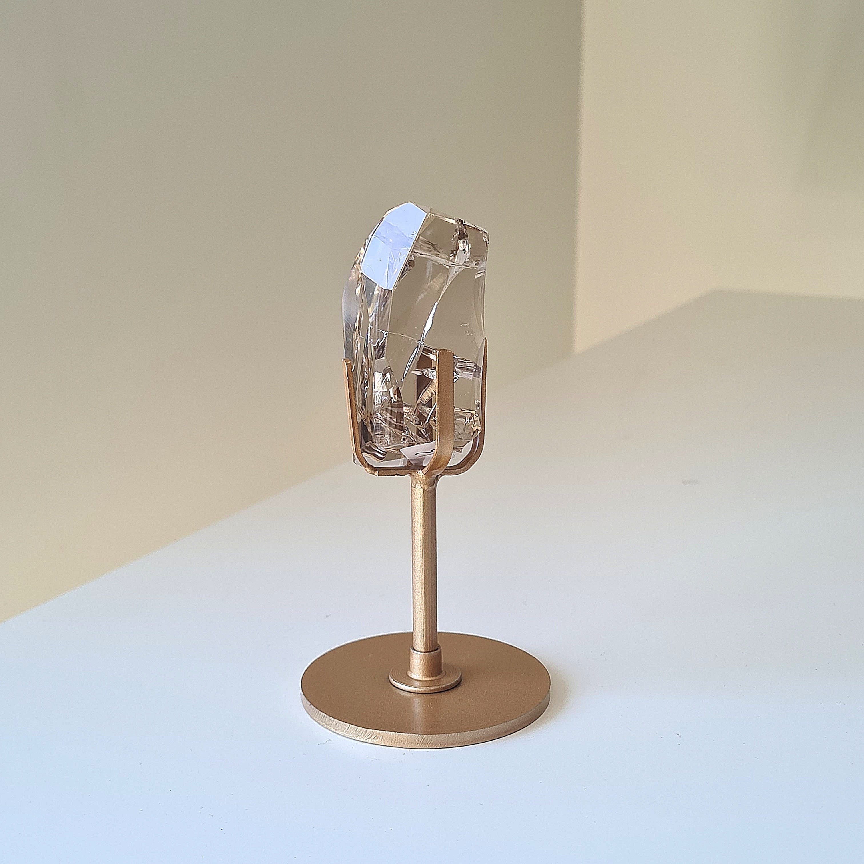 Gemmy Smokey Quartz on Custom Stand | Appx 6 cm