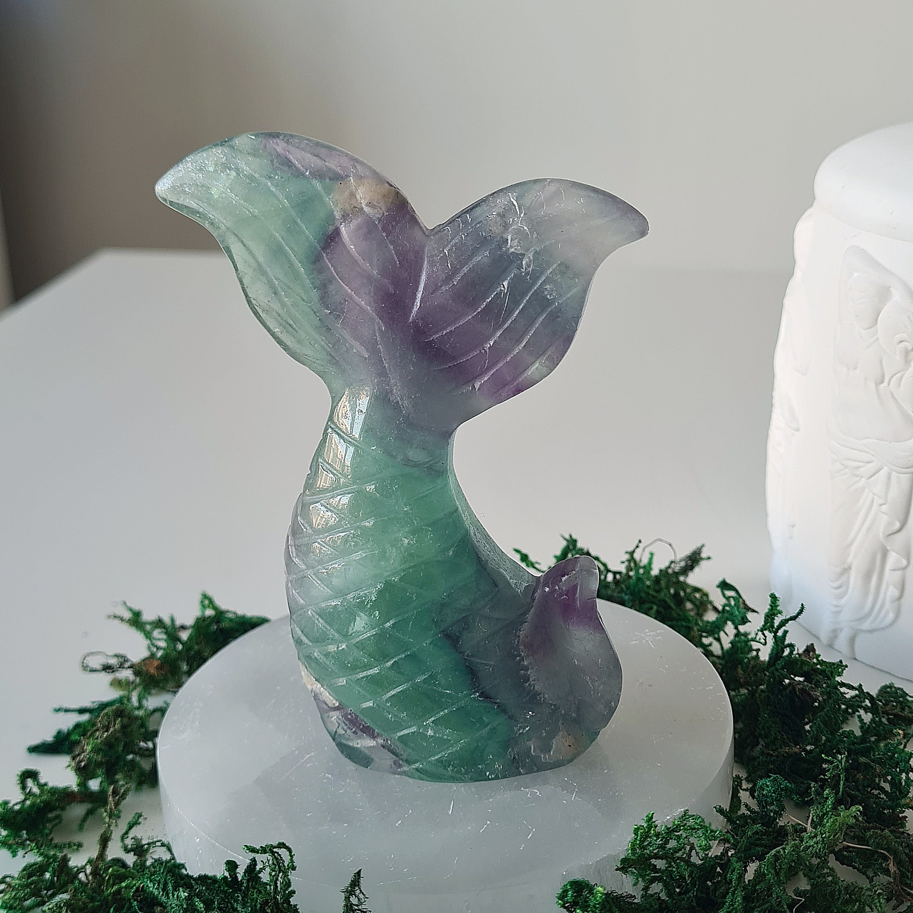 Siren & Mermaid Tail | 10 | Fluorite