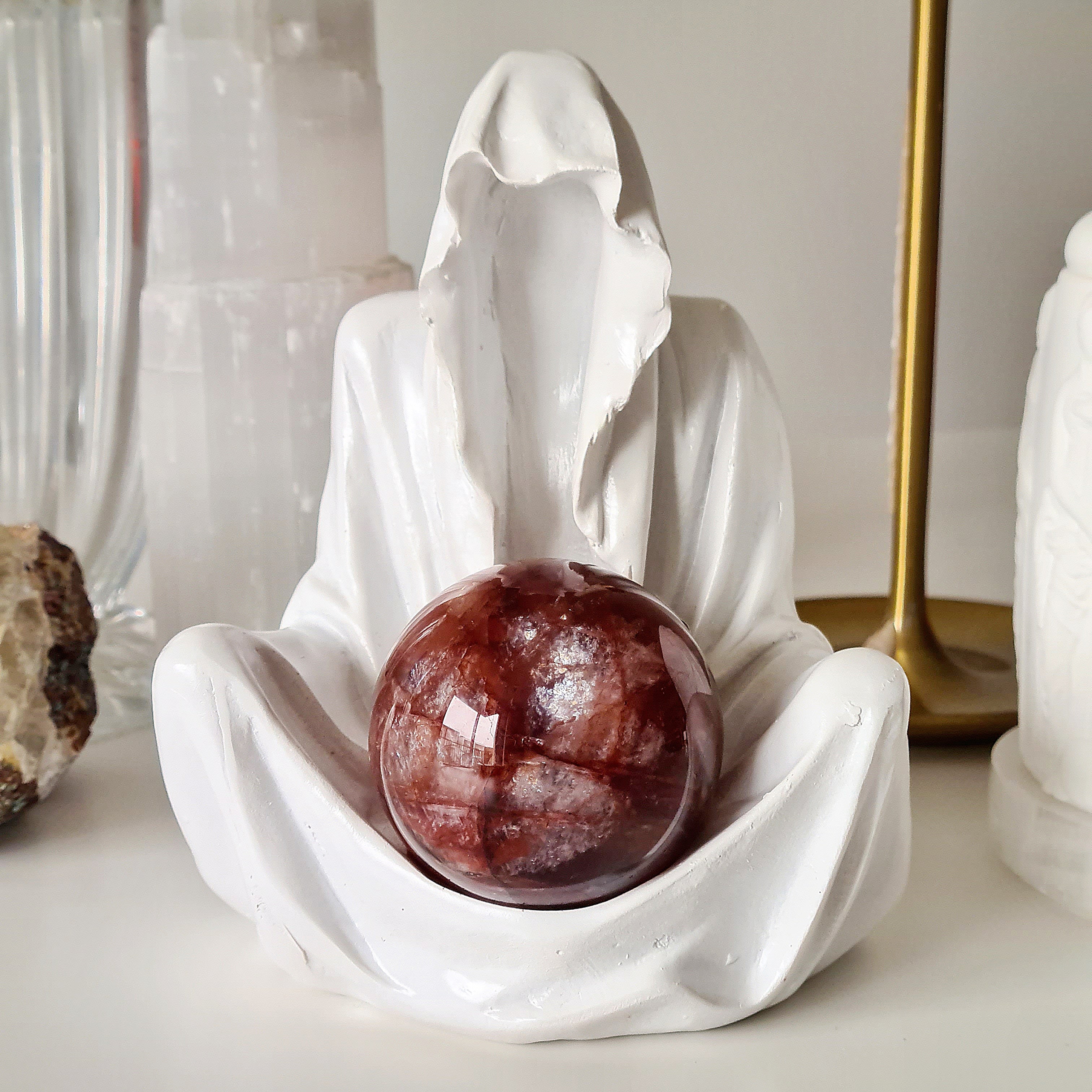 Gate keeper with Fire Quartz Sphere