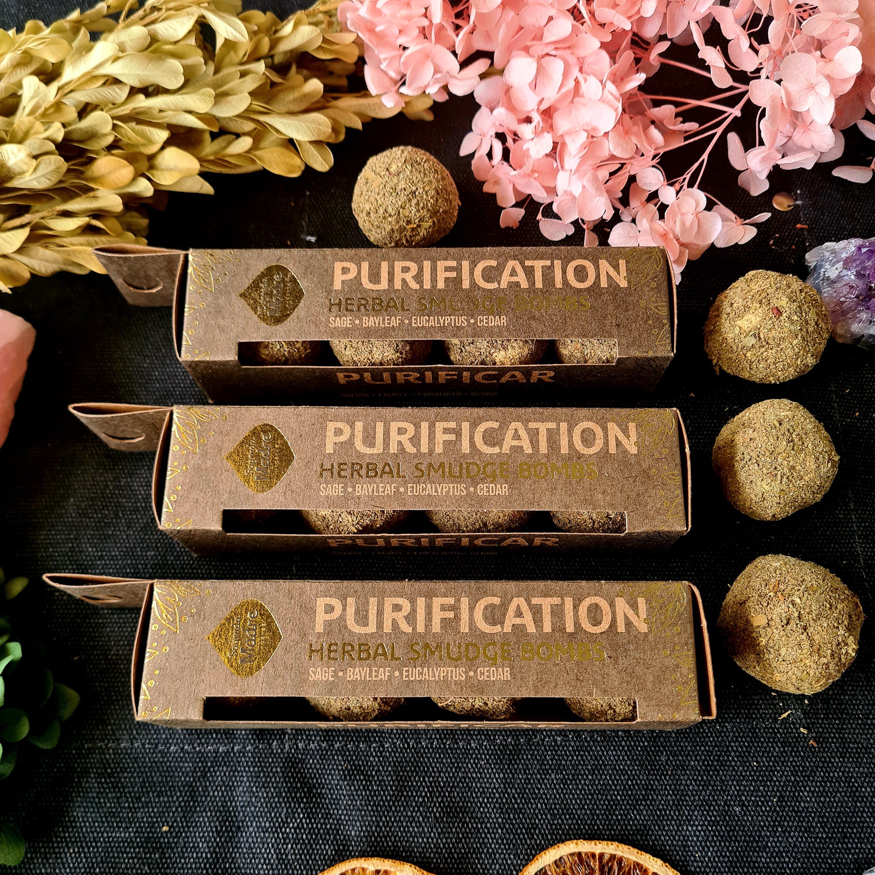 Purification 4pcs Herbal Bomb Small