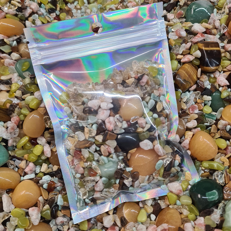 'Wealth' Crystal Confetti Bag