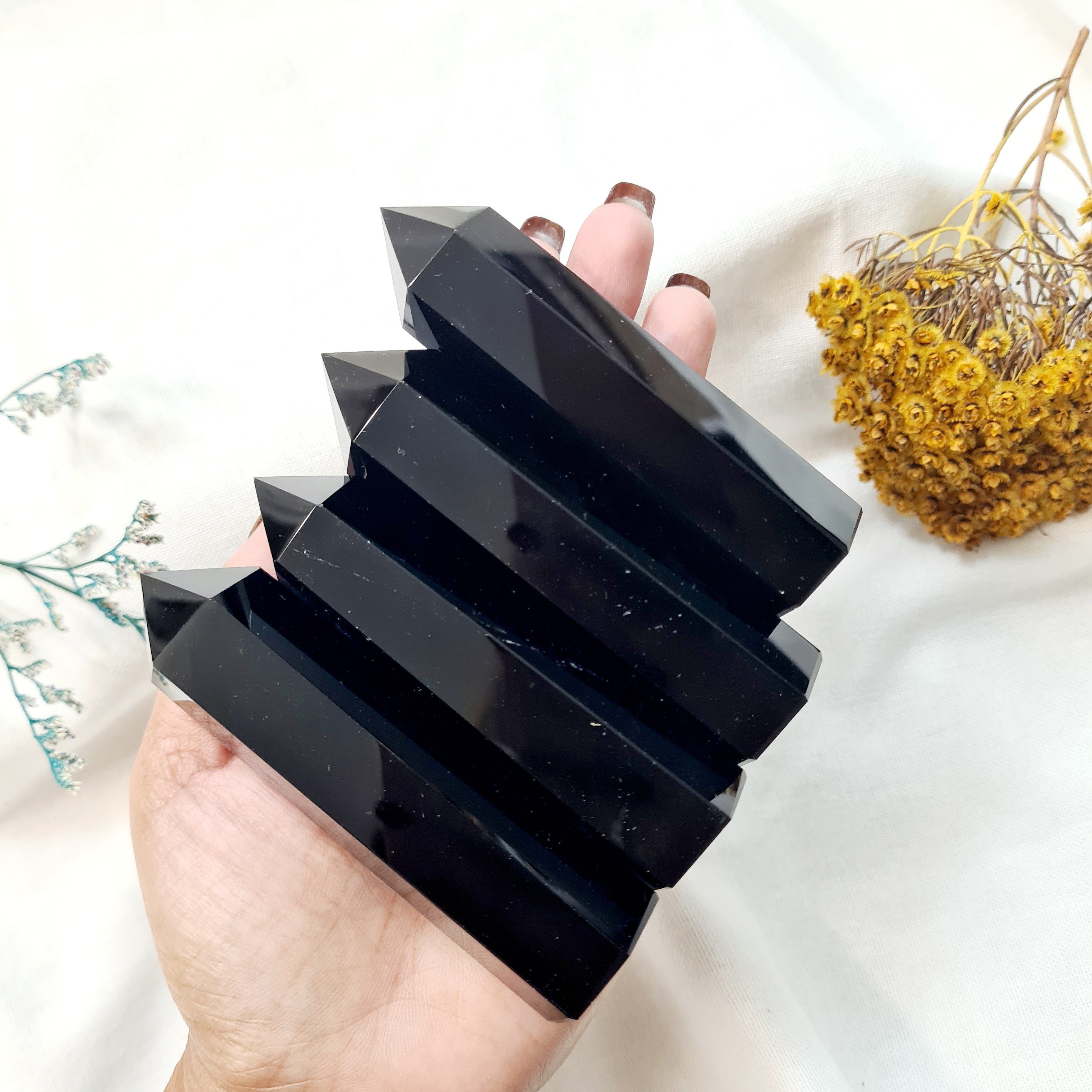 Black Obsidian | Protection Point | 1 piece