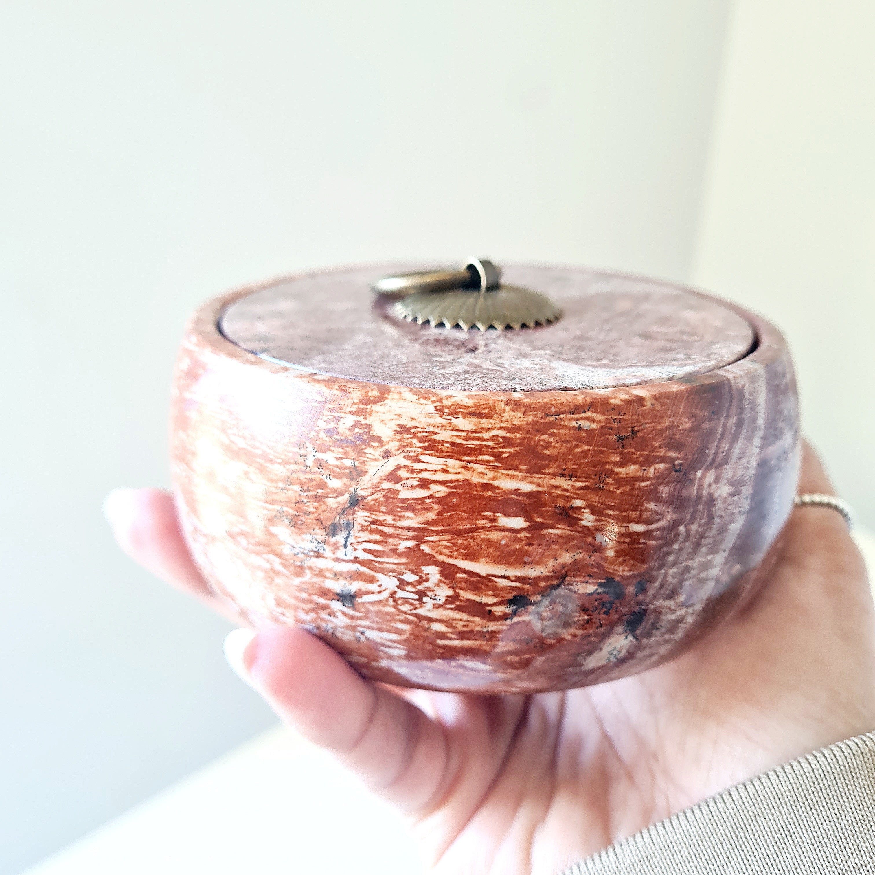 Jasper Trinket Dish | A | Appx 10 cm