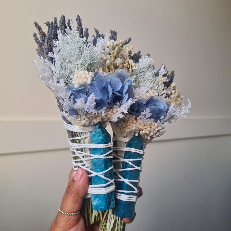 'Love and Harmony' with Blue Apatite Wand