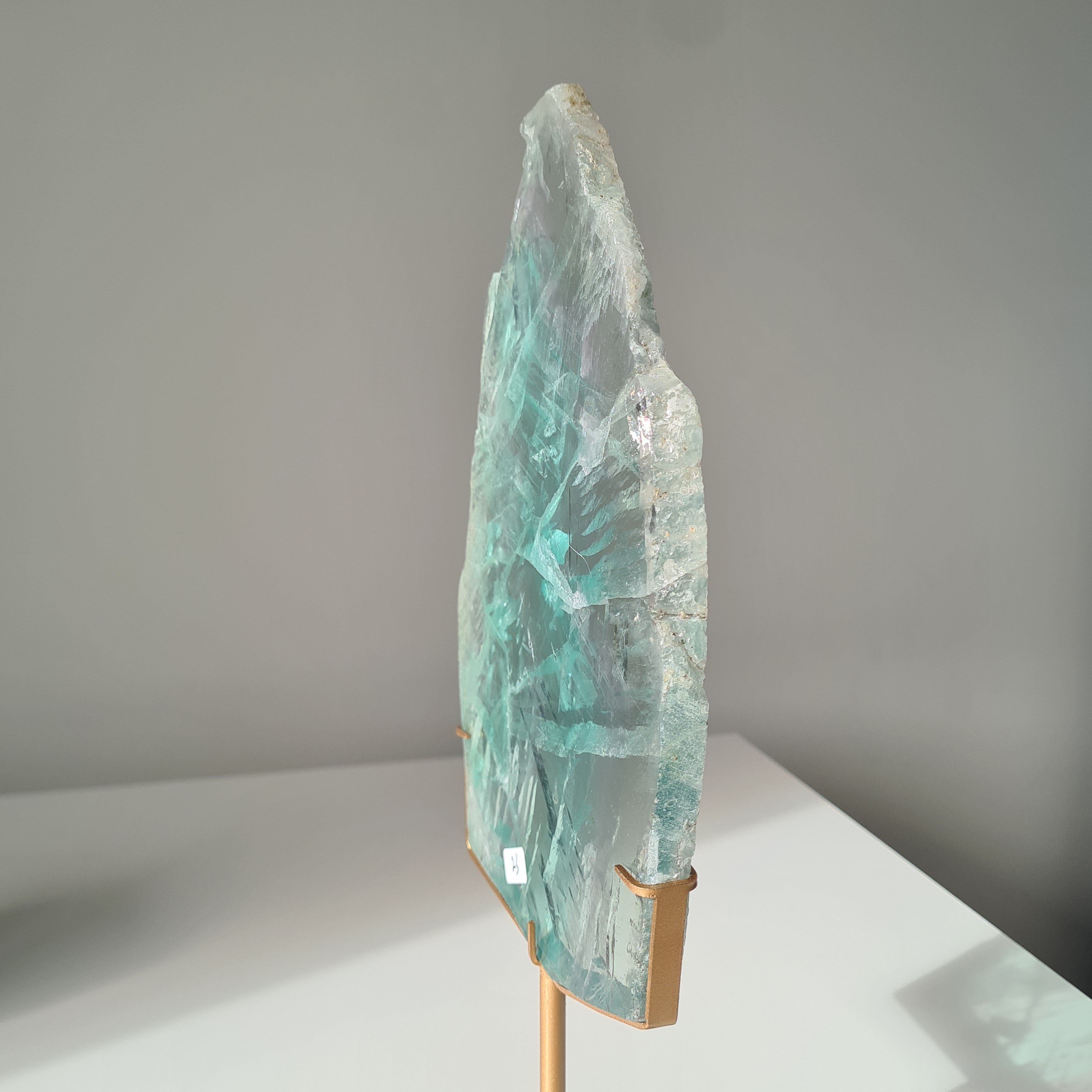 Fluorite Dream Portal On Custom Stand | 35 cm tall with stand