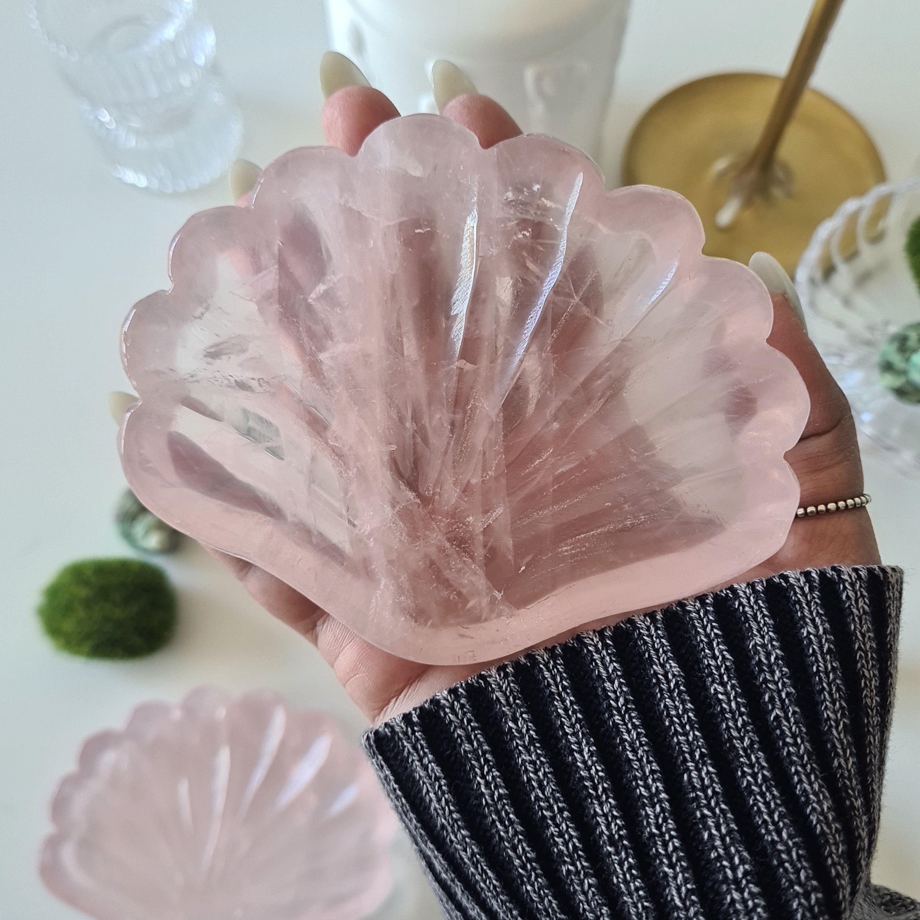 Rose Quartz Mermaid Bowl 🧜‍♀️ | 1 Piece