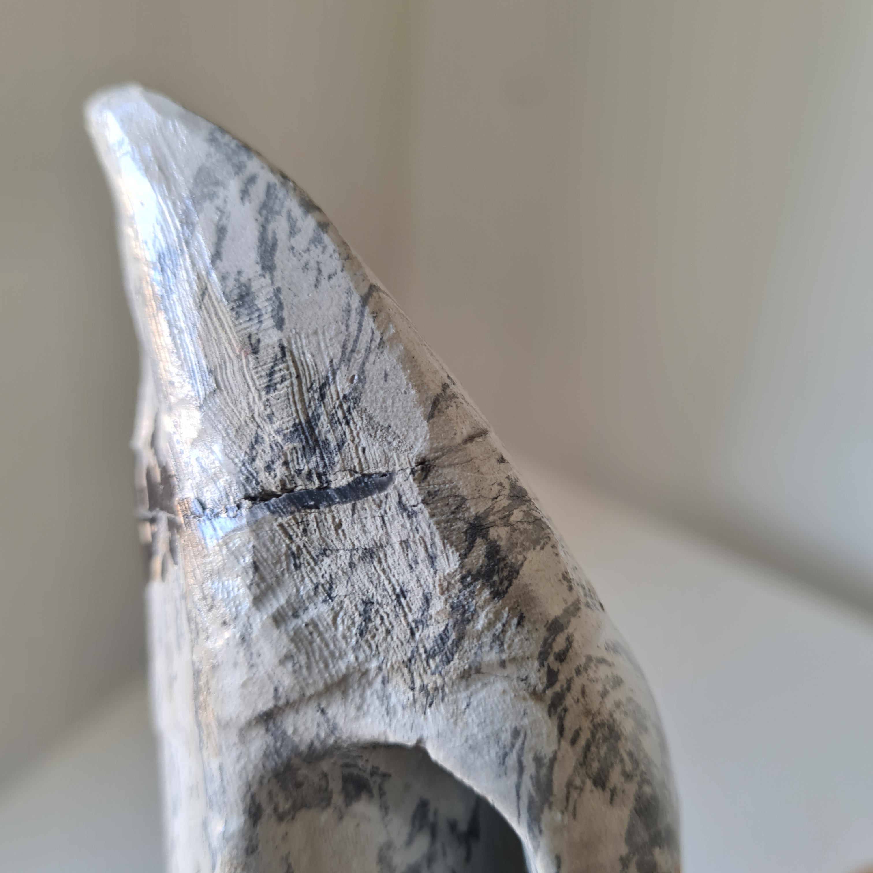 Mystic Picture Jasper Raven Skull | 14 cm | 400 g
