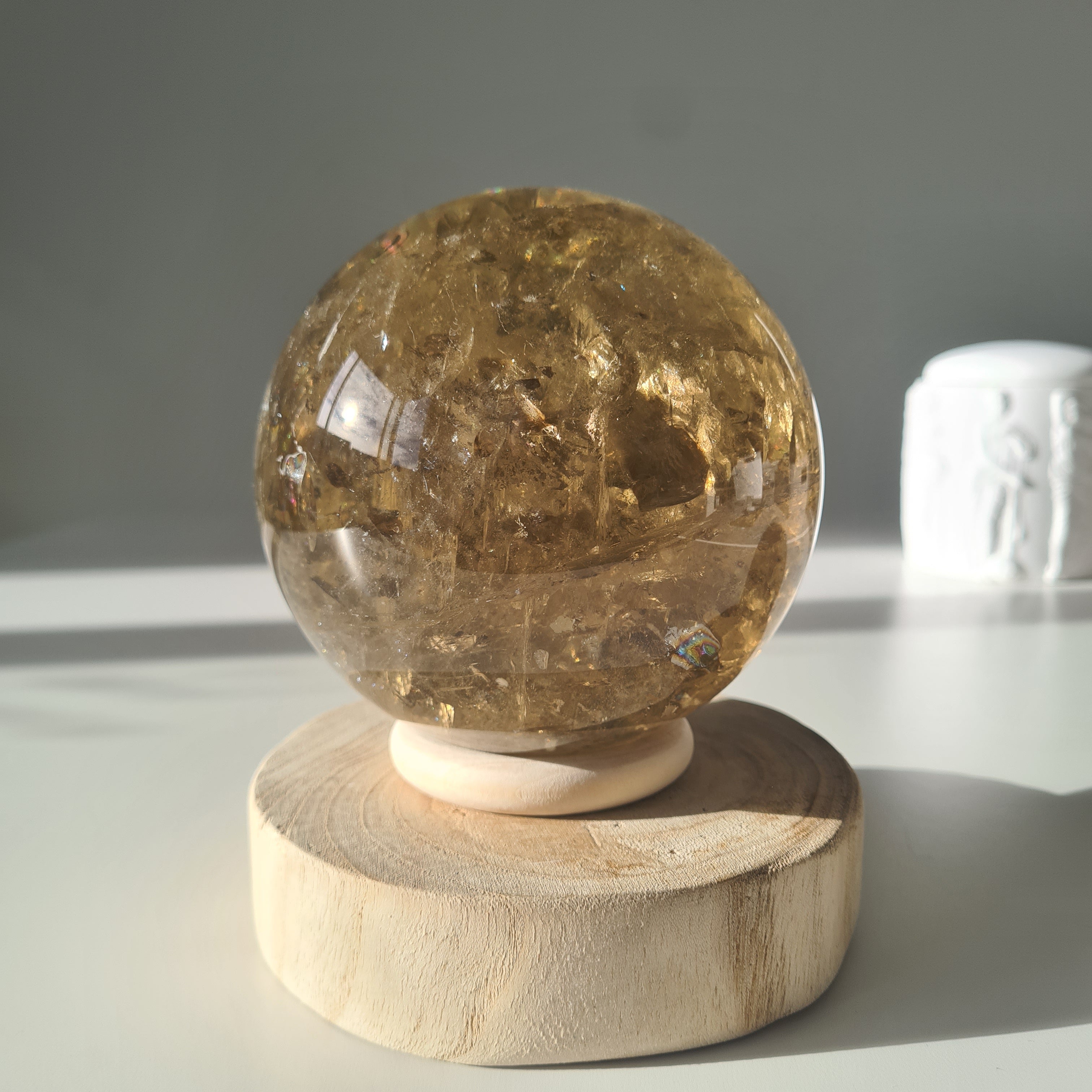 Citrine Sphere | Abundance, Forture & Joy | A Collector’s Piece | 1.5 kg
