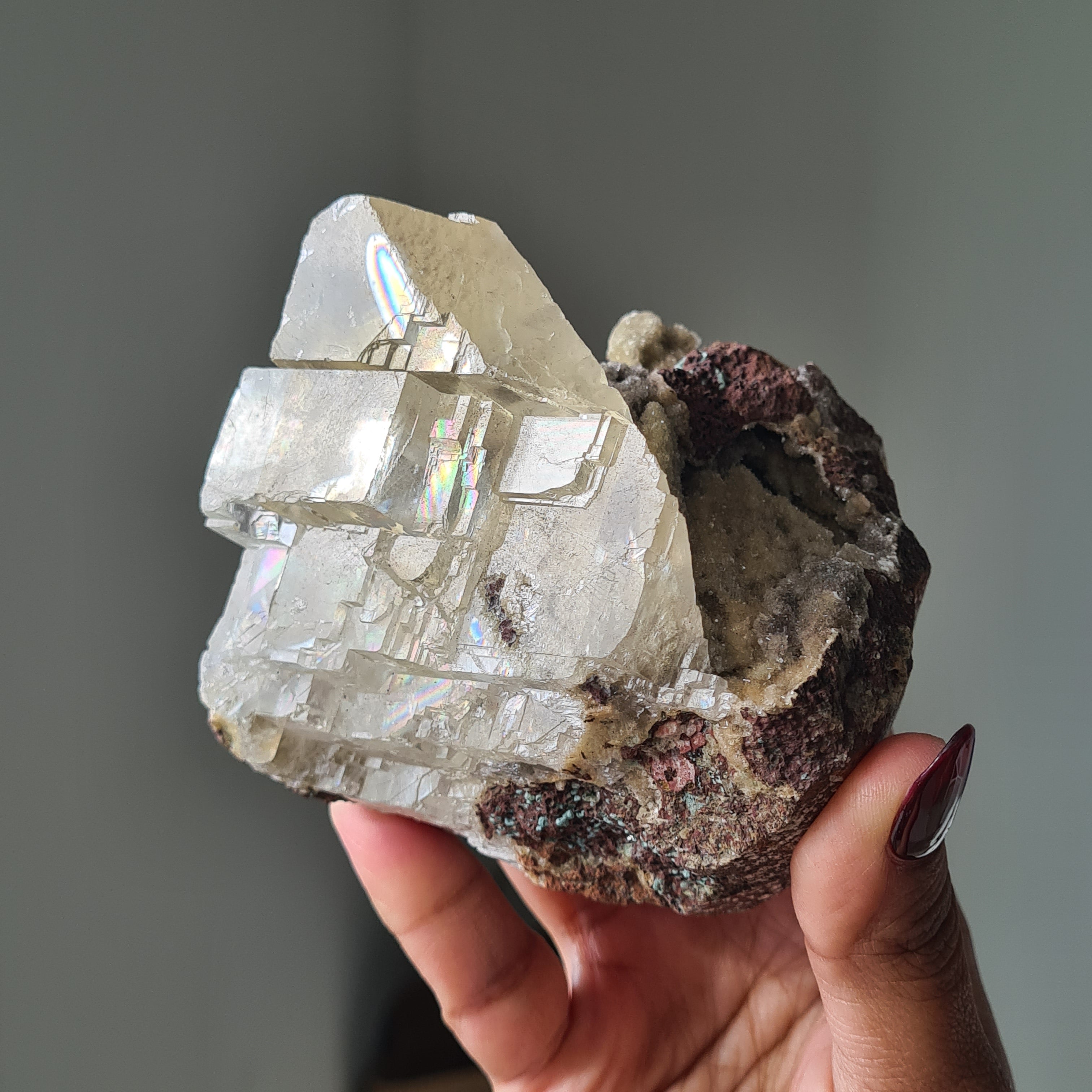 Rainbow Calcite