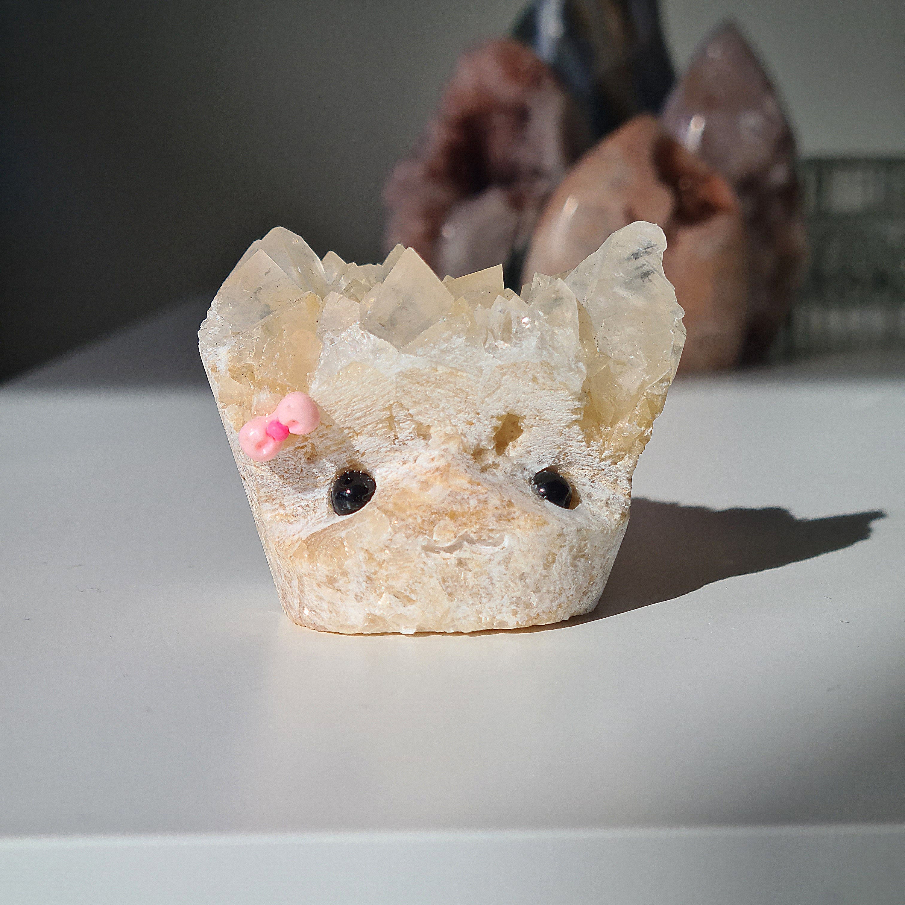 Calcite Crystal Carving | C