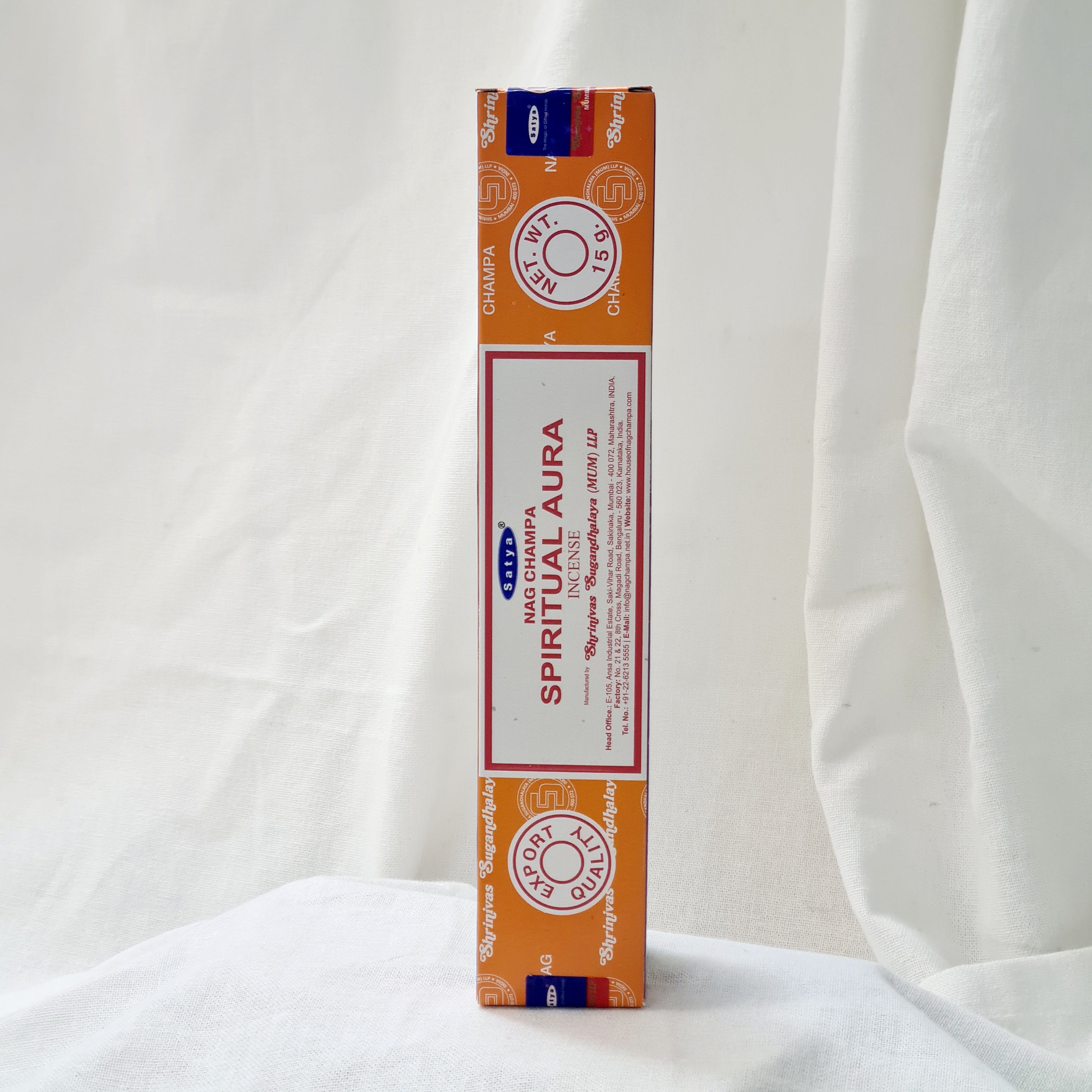 Spiritual Aura Incense | Harmony | Satya