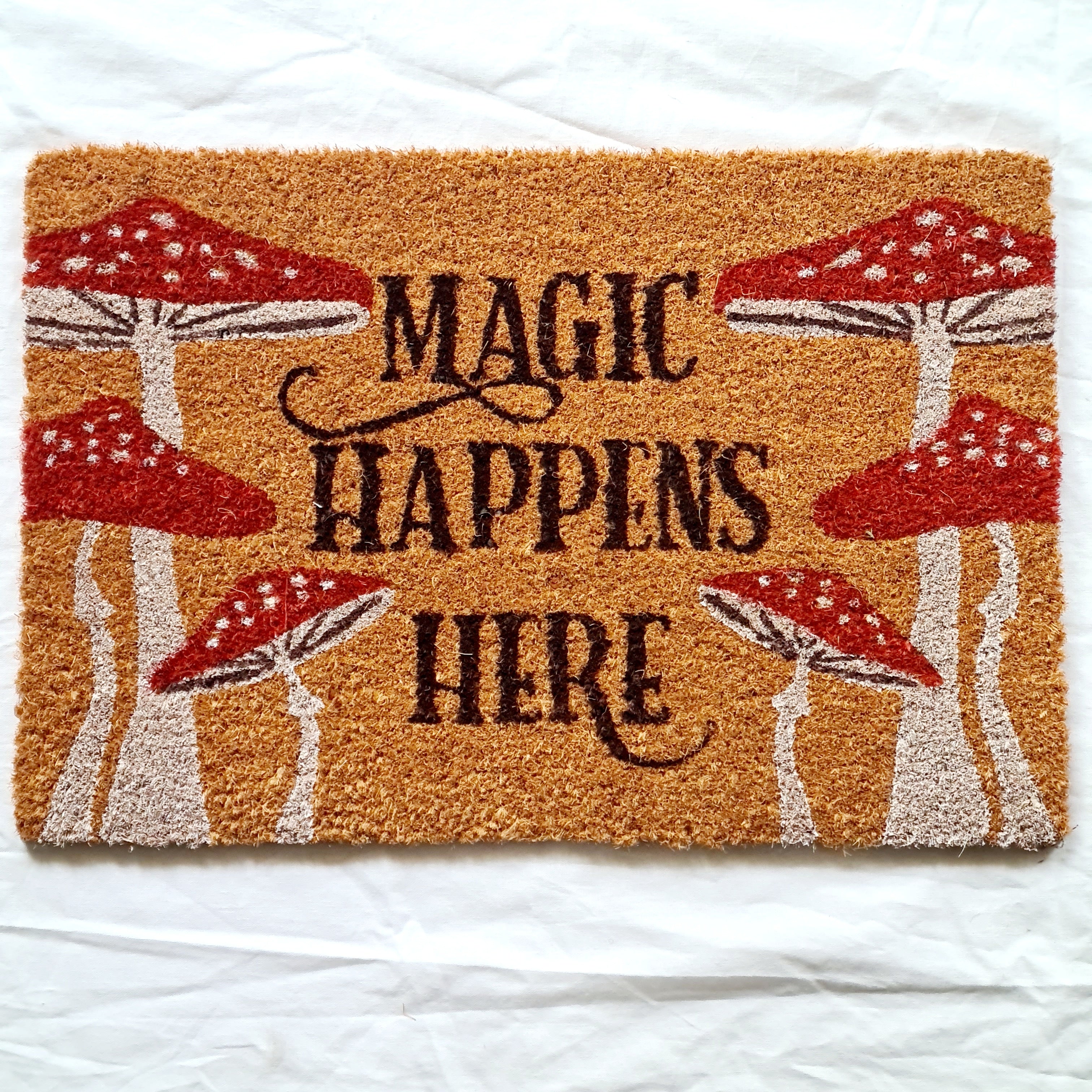 Magic Happens Here | Door Mat