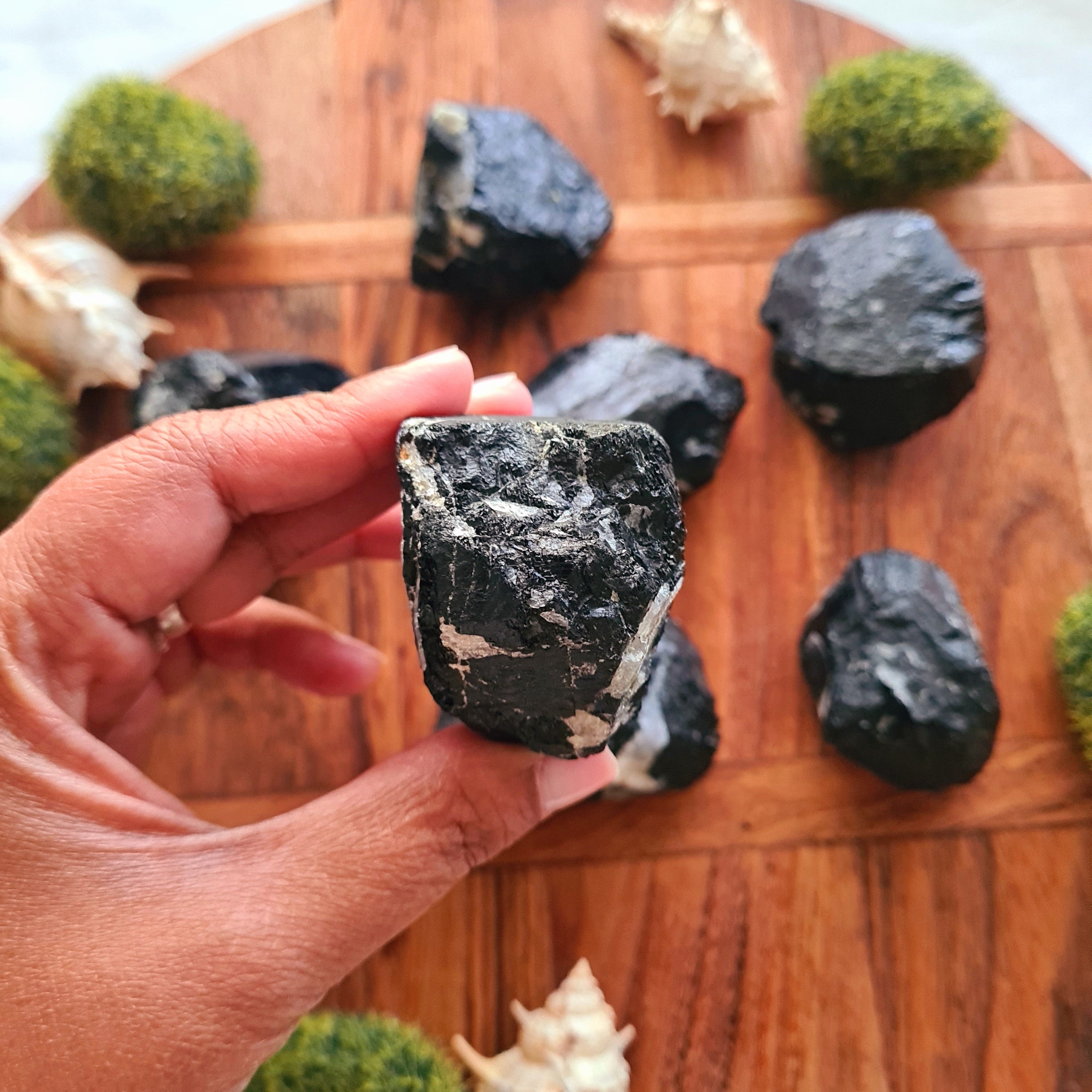 Black tourmaline | Appx 3 cm | Intutively Picked