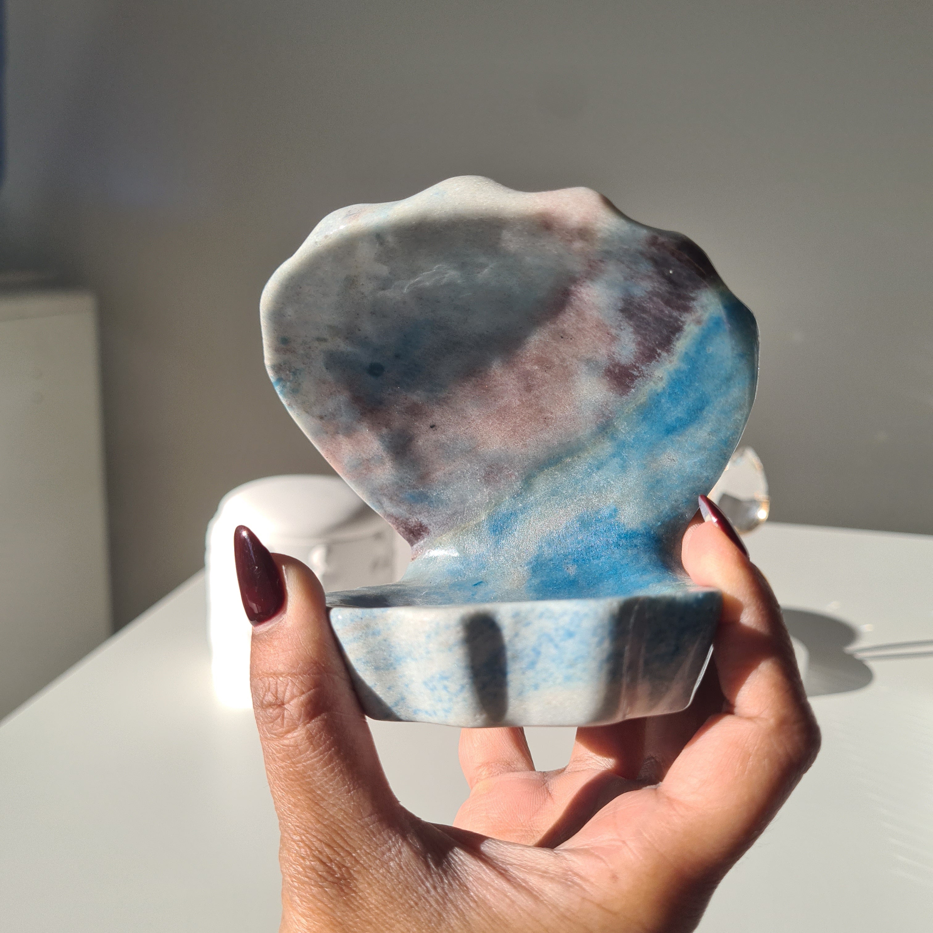 Mermaid Shell| Trolleite Crystal | 585 g
