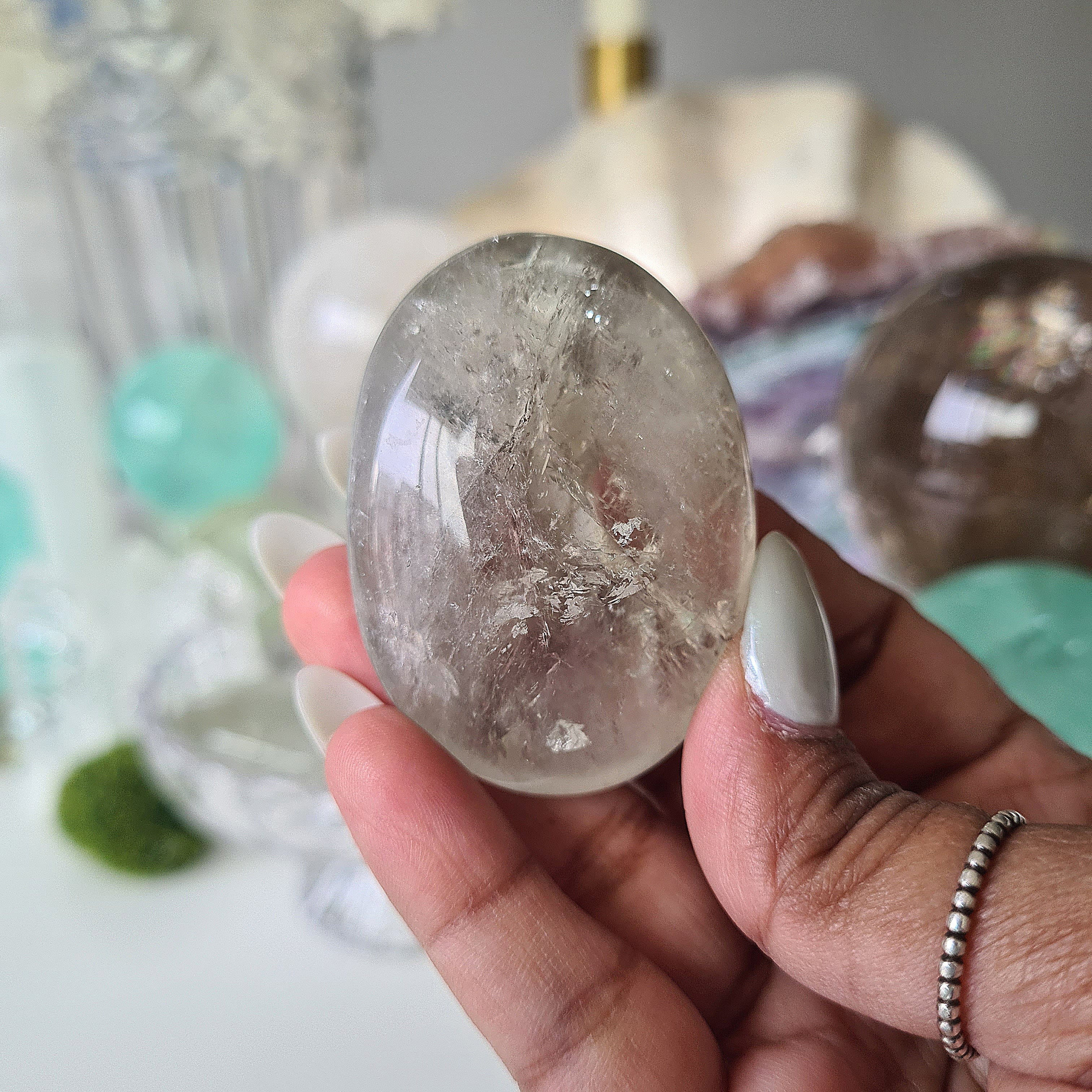 Green Amethyst | Prasiolite | Palm | G19
