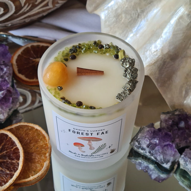 Forest Fae Candle | Earth witchling