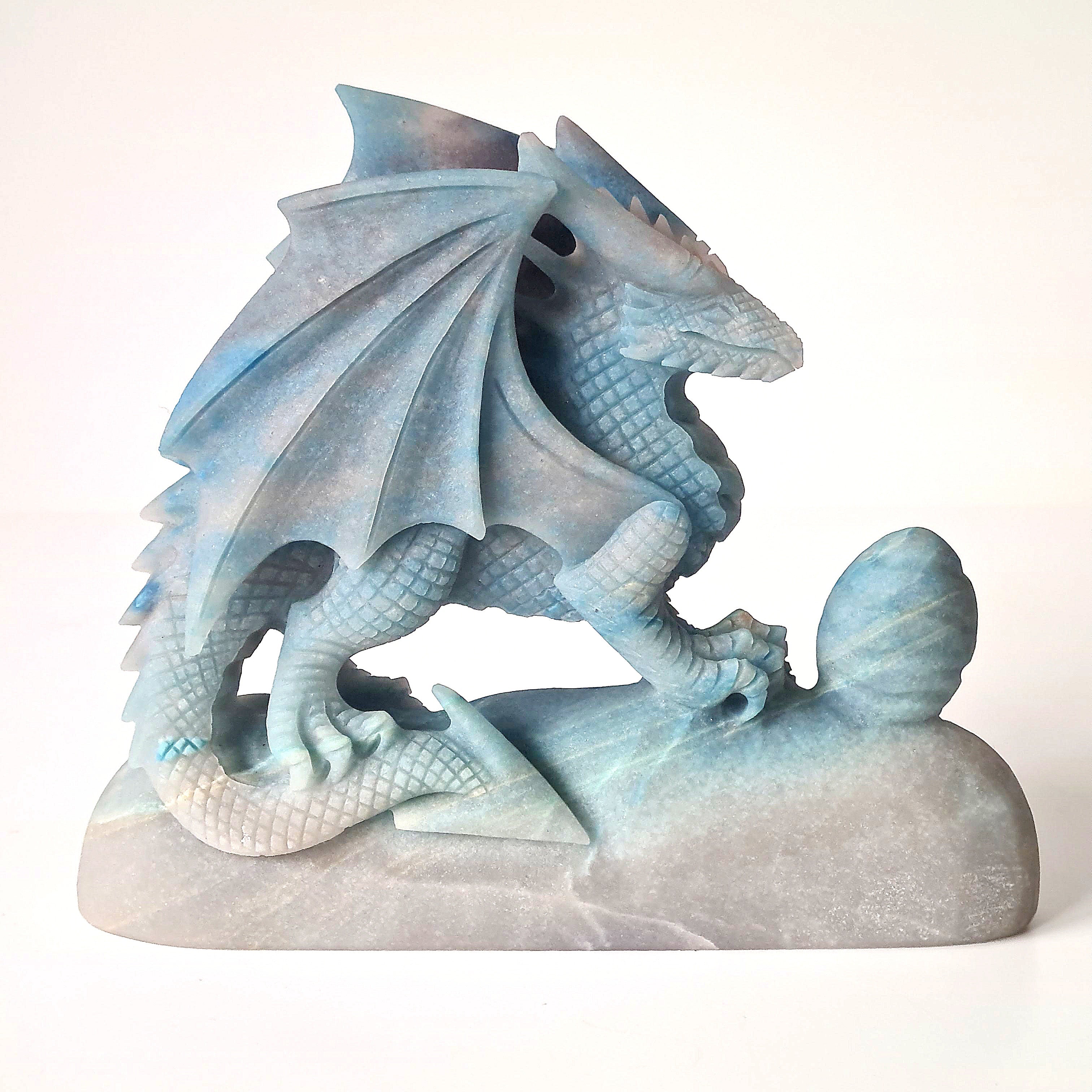 Trolleite Crystal Dragon | 14 cm tall | 900 g