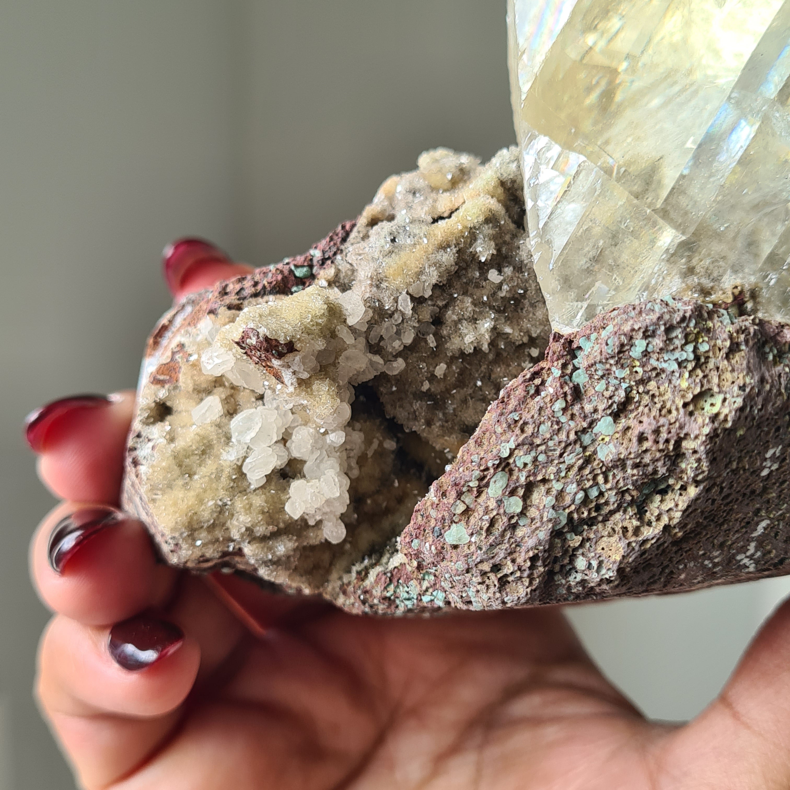 Rainbow Calcite