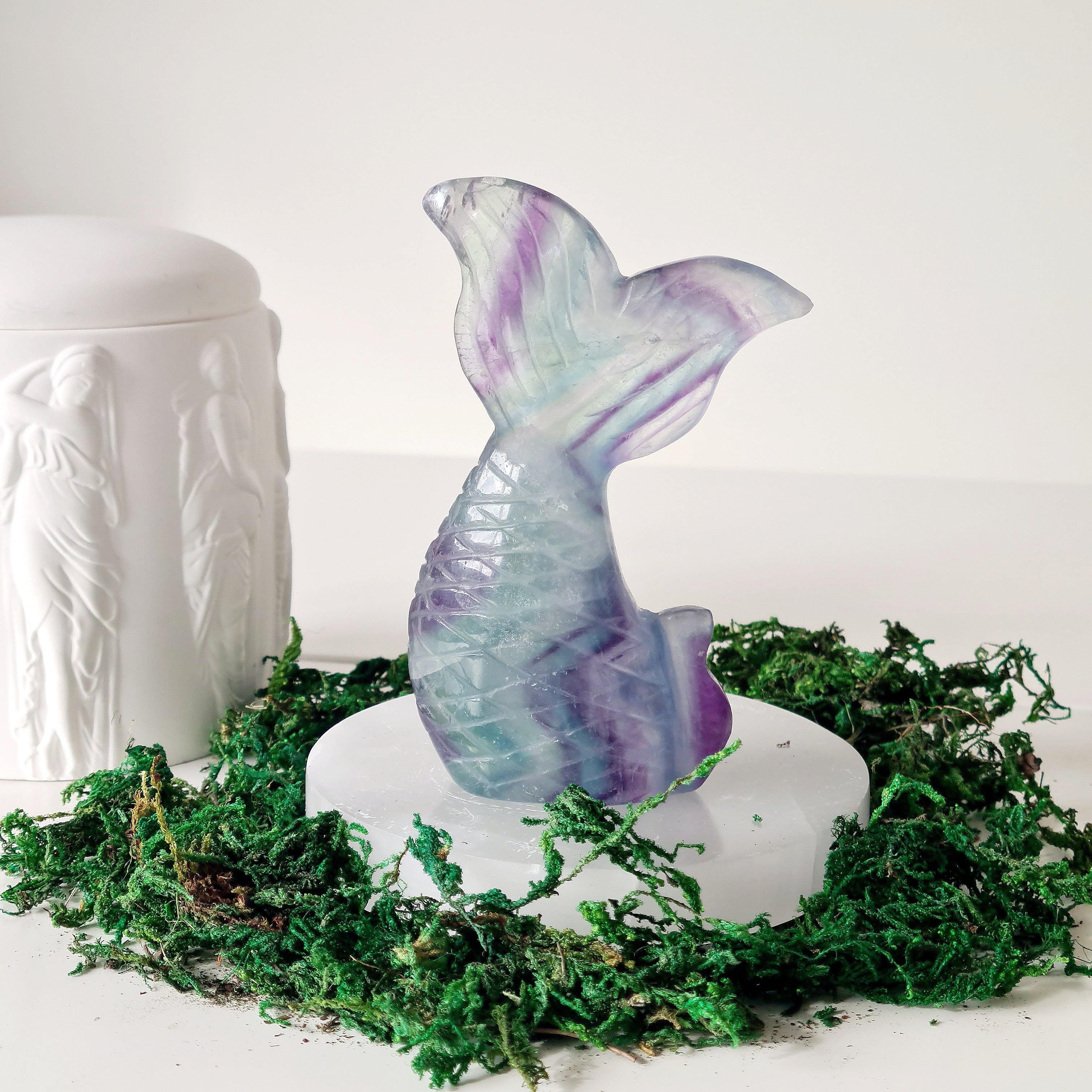 Siren & Mermaid Tail | J | Fluorite