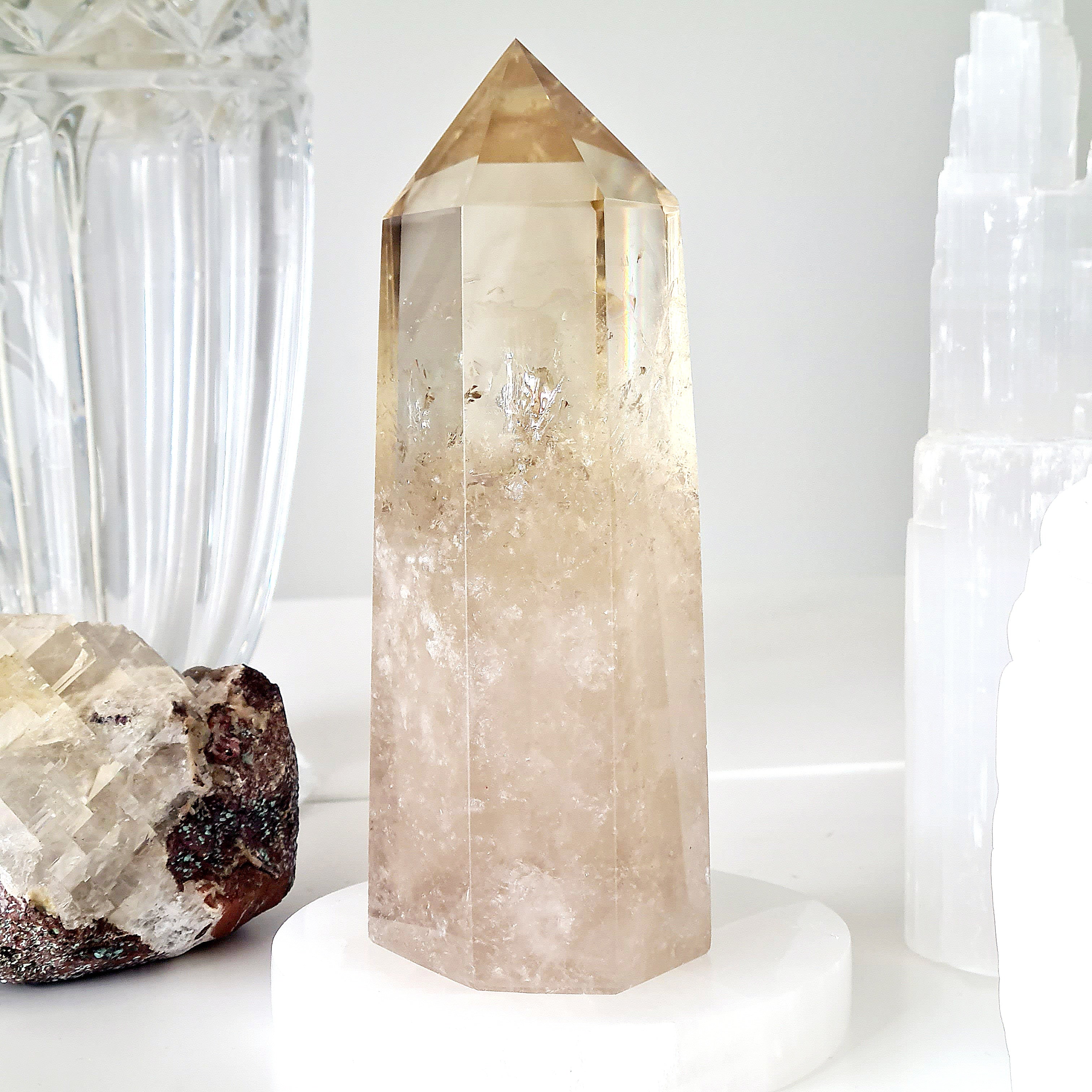 Citrine Generator | High Vibration sun☀️ | 15.5 cm tall