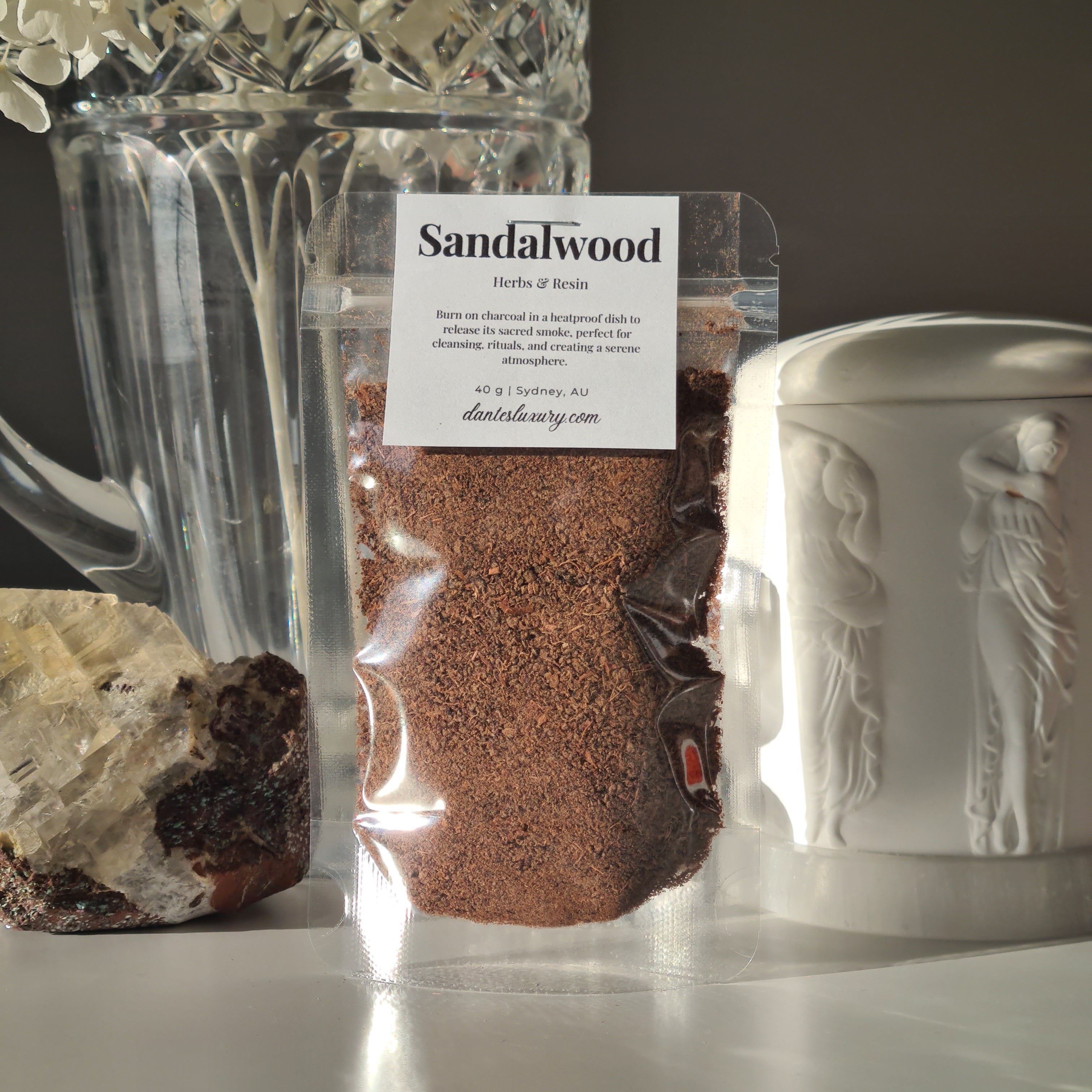 Sandalwood | Herbs & Resin | 40 G | 1 Bag