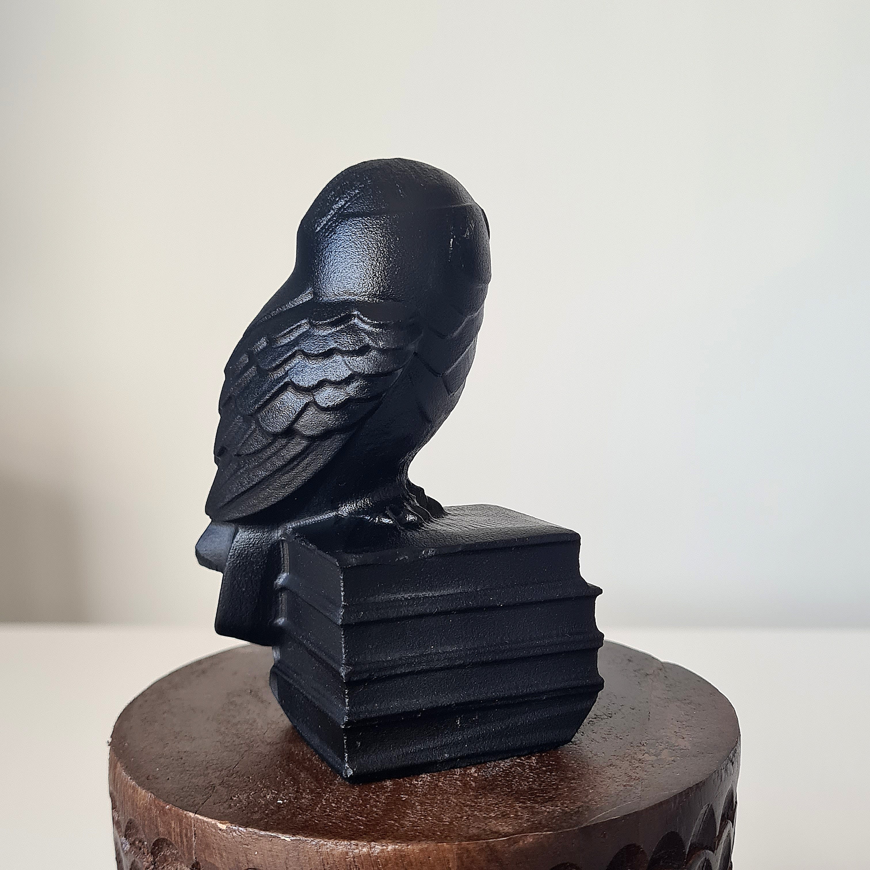 Black Obsidian Wisdom Owl