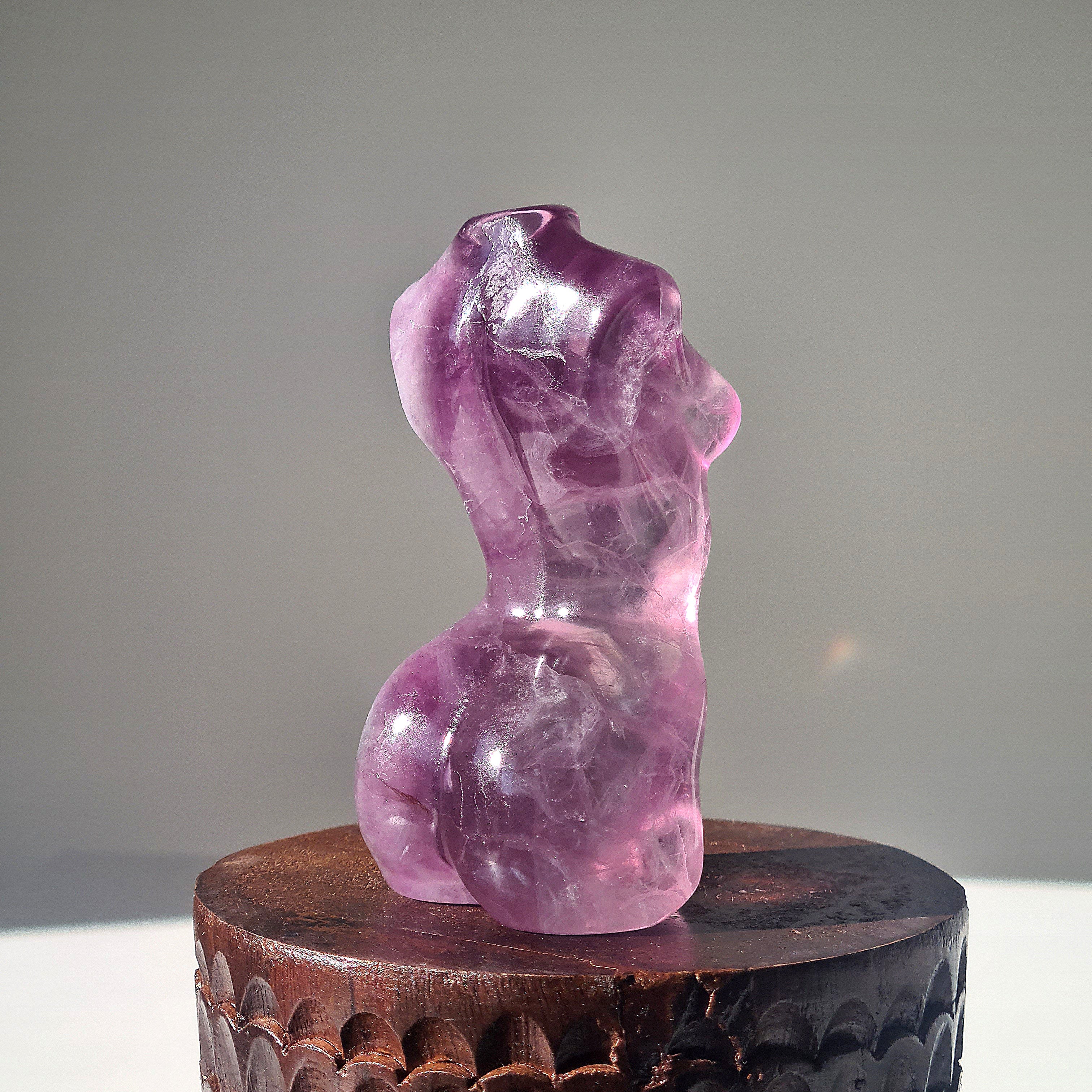 Fluorite Crystal Goddess | B | 330 g