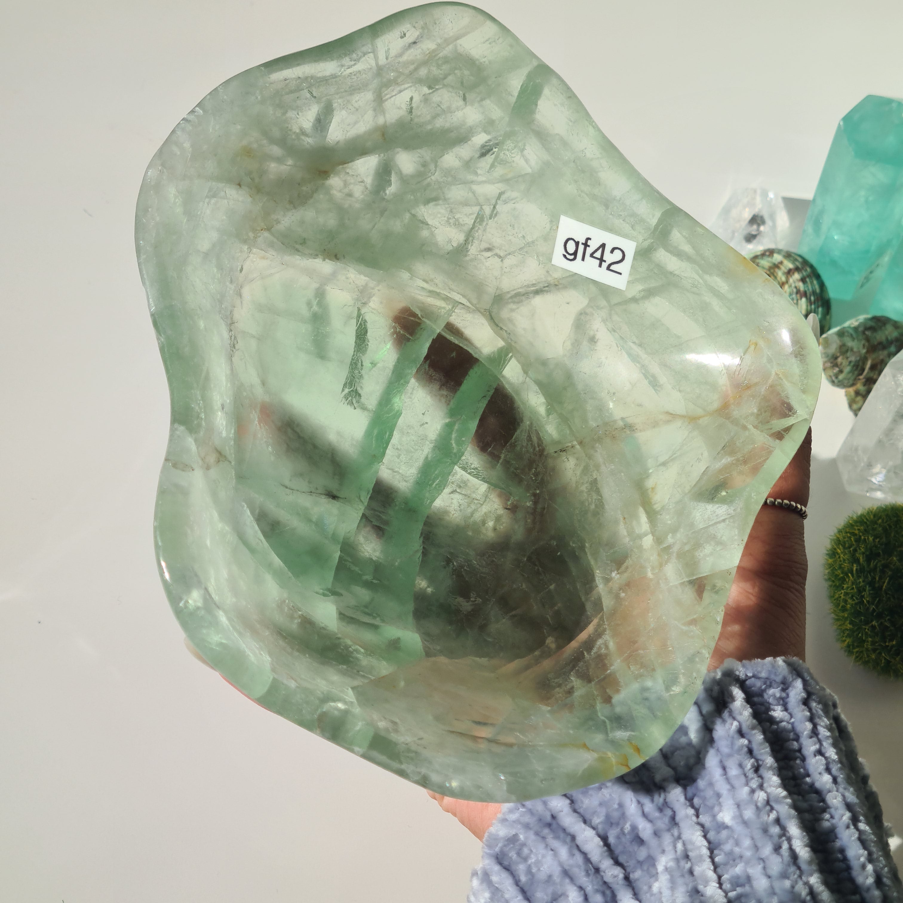 Fluorite Crystal Bowl | gf42