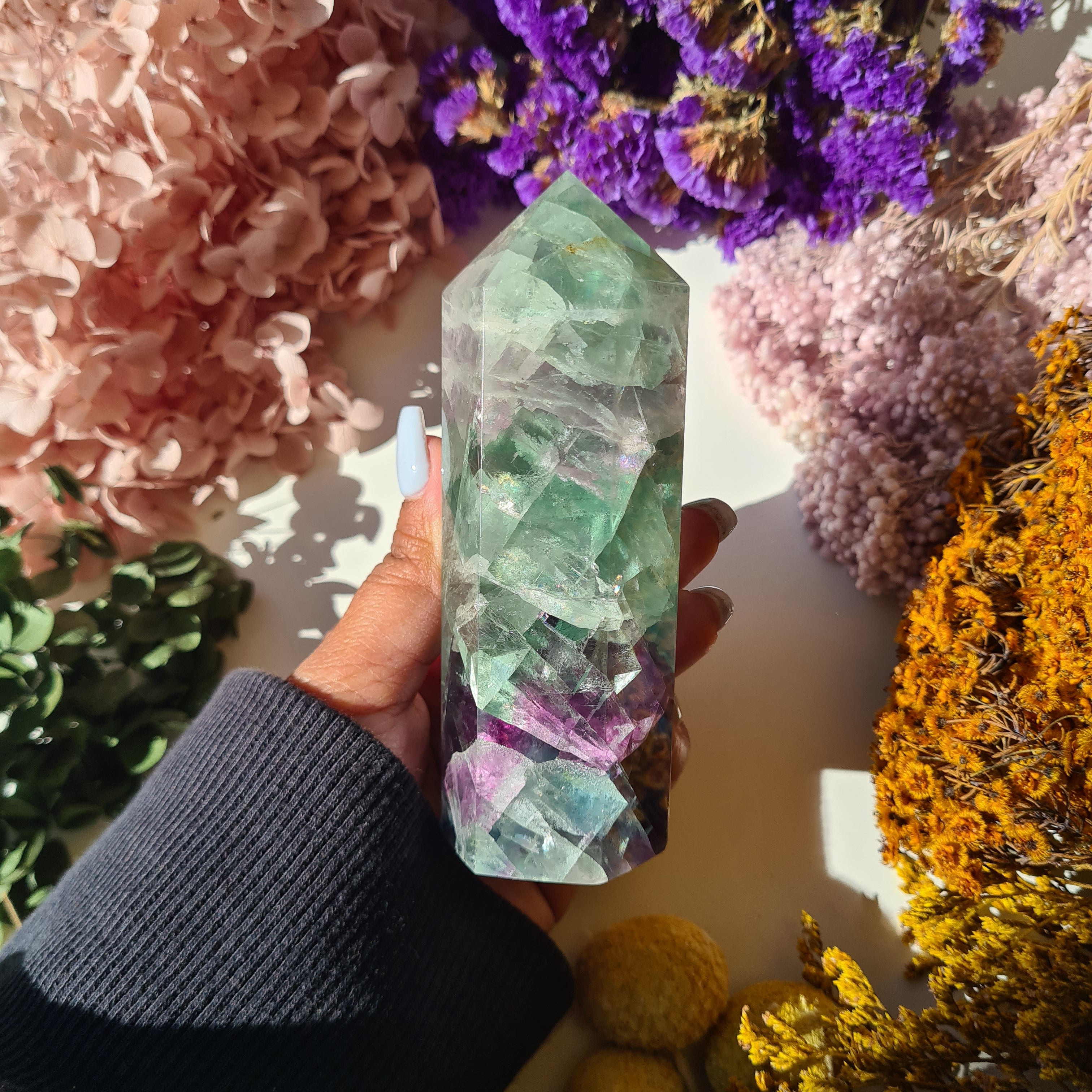 Fluorite Tower | 363 g