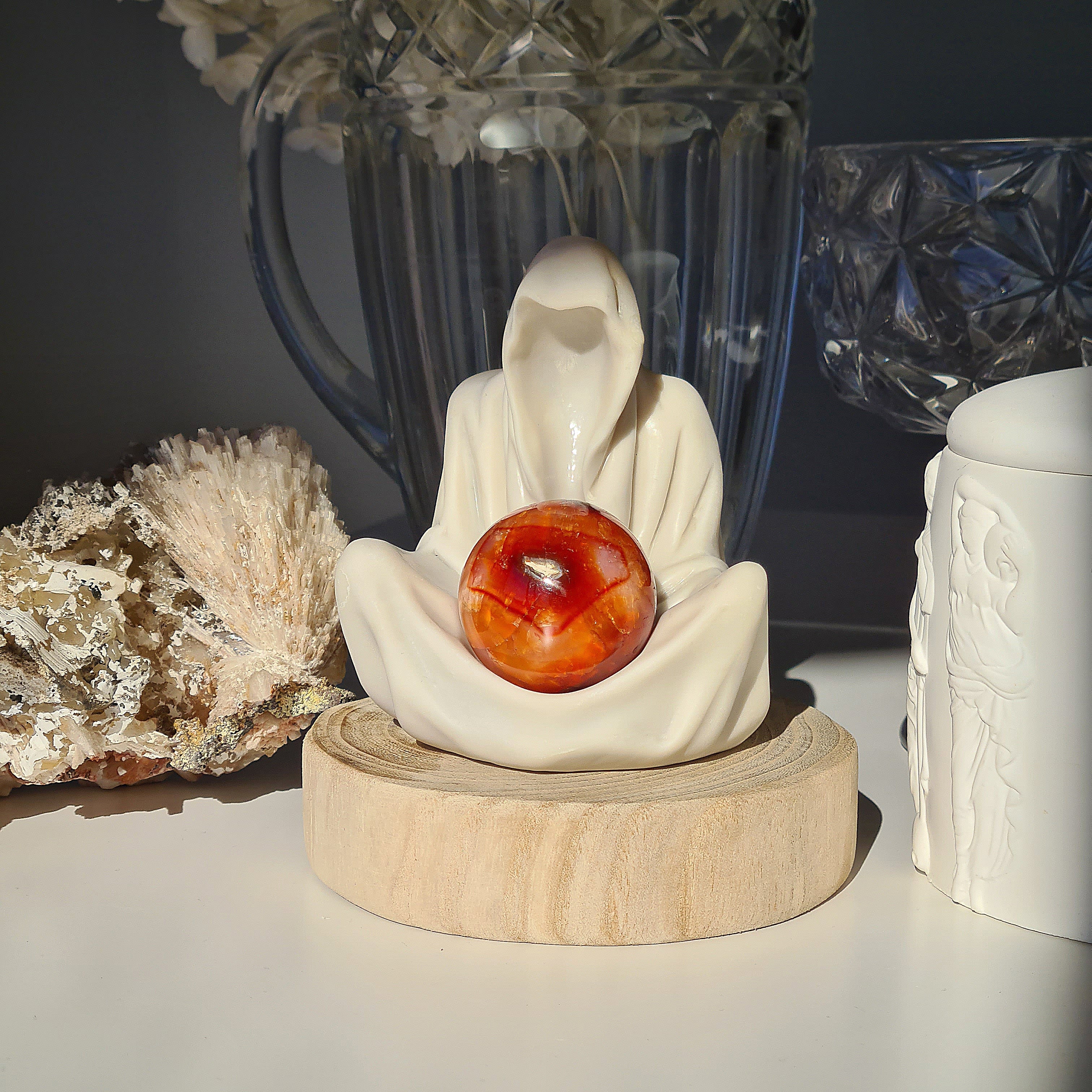 Gate Keeper with Carnelian Sphere