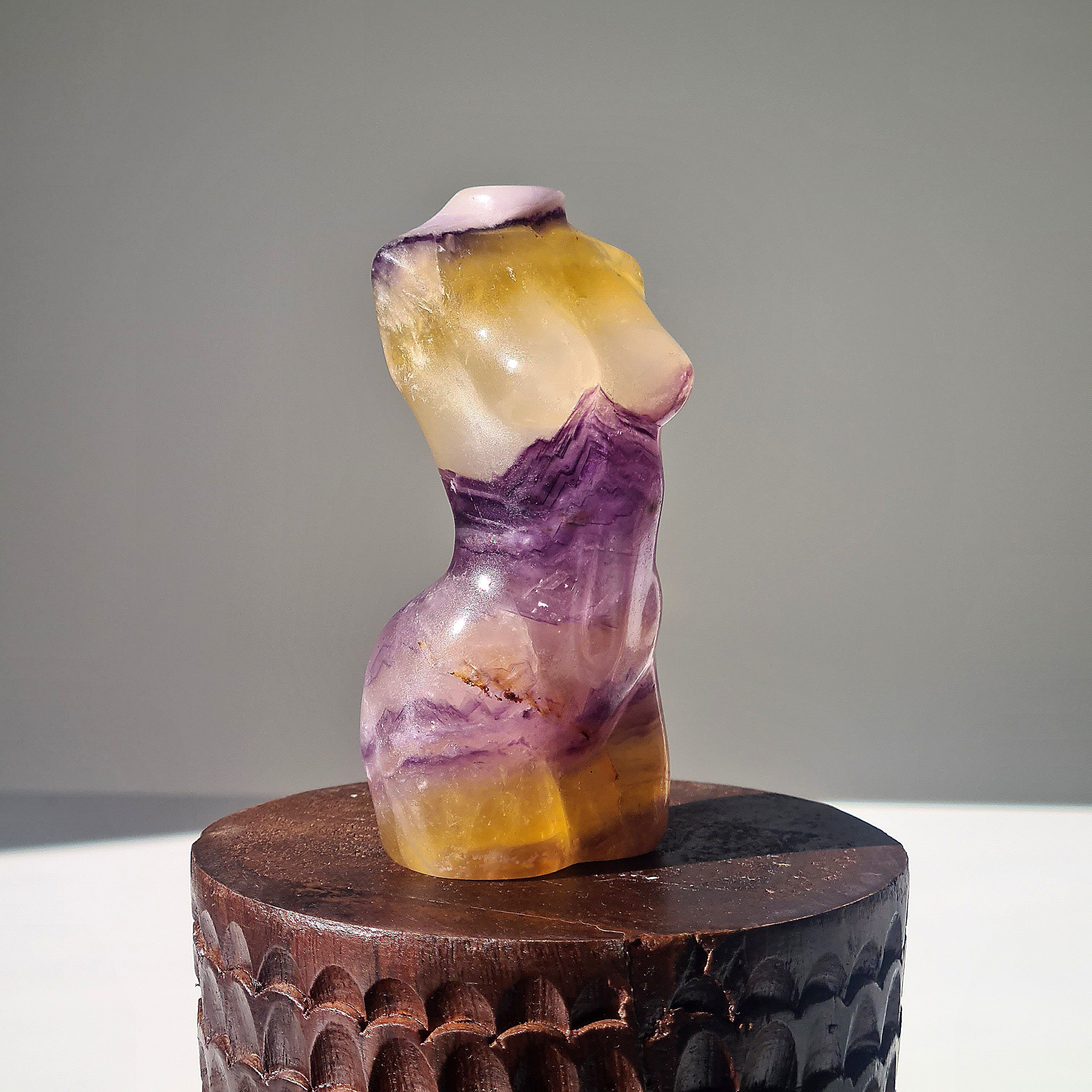 Fluorite Crystal Goddess | D | 340 g