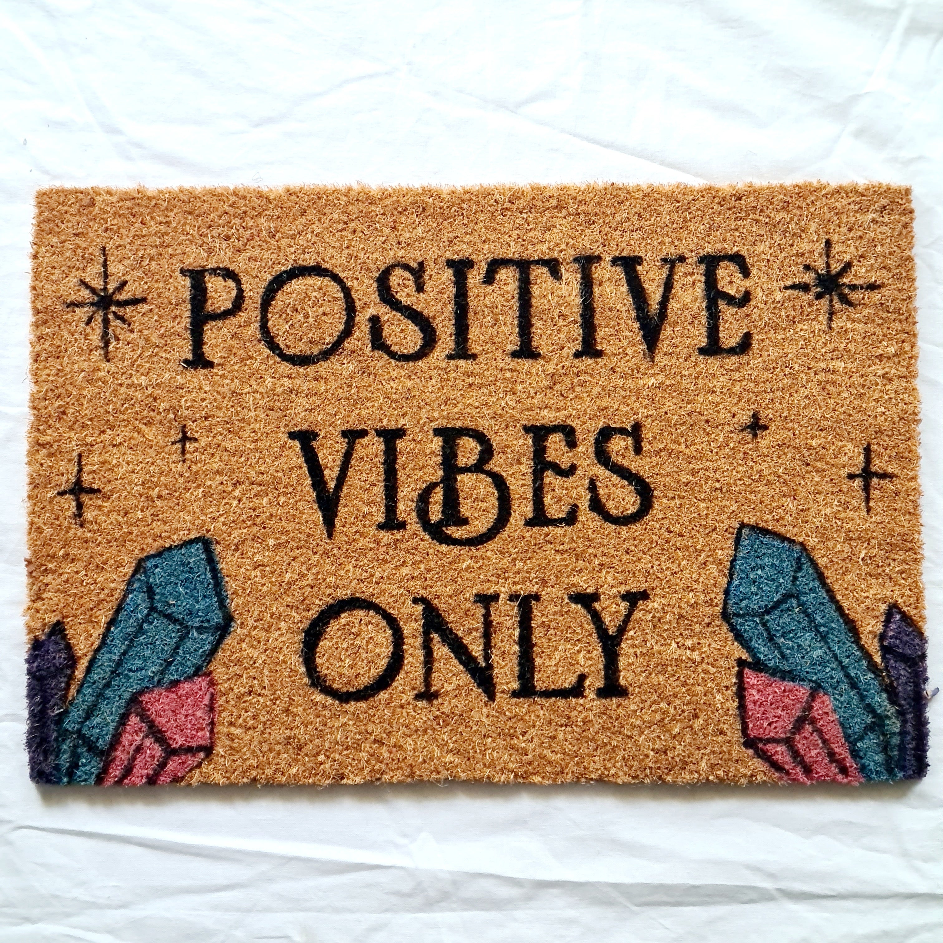 Positive Vibes Only | Door Mat