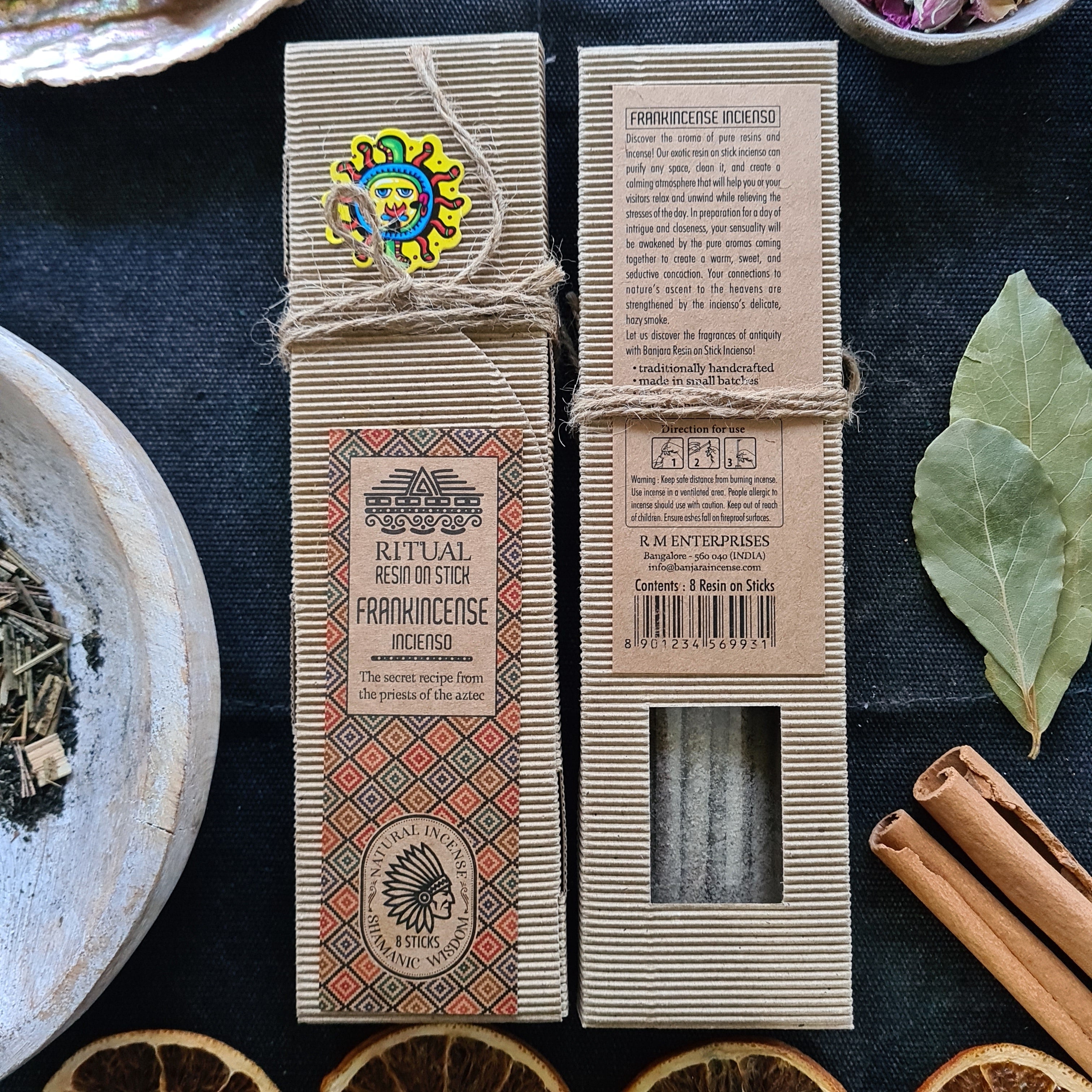 SHAMANIC WISDOM INCENSE - Frankincense | Purification