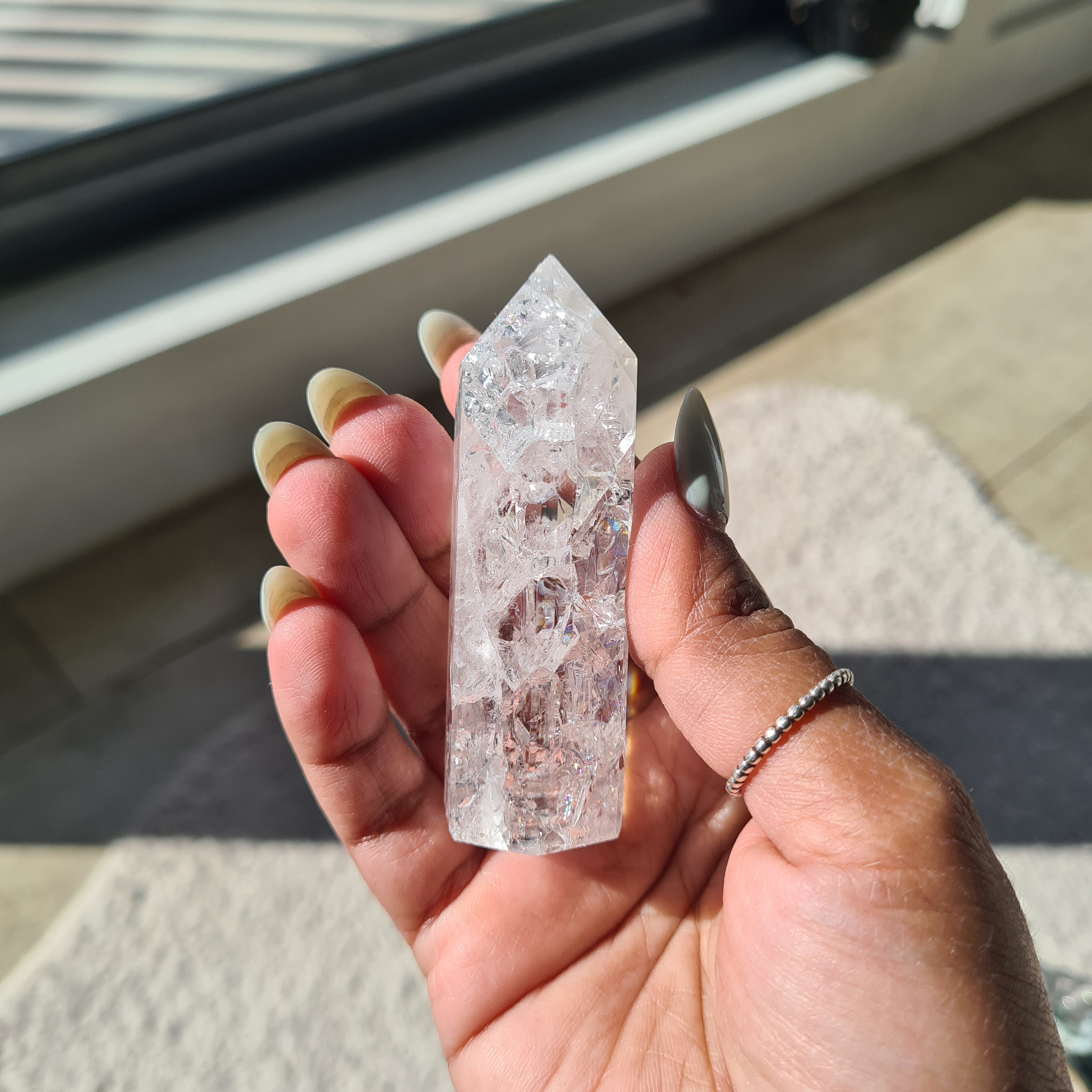 Crackled Quartz Point | B