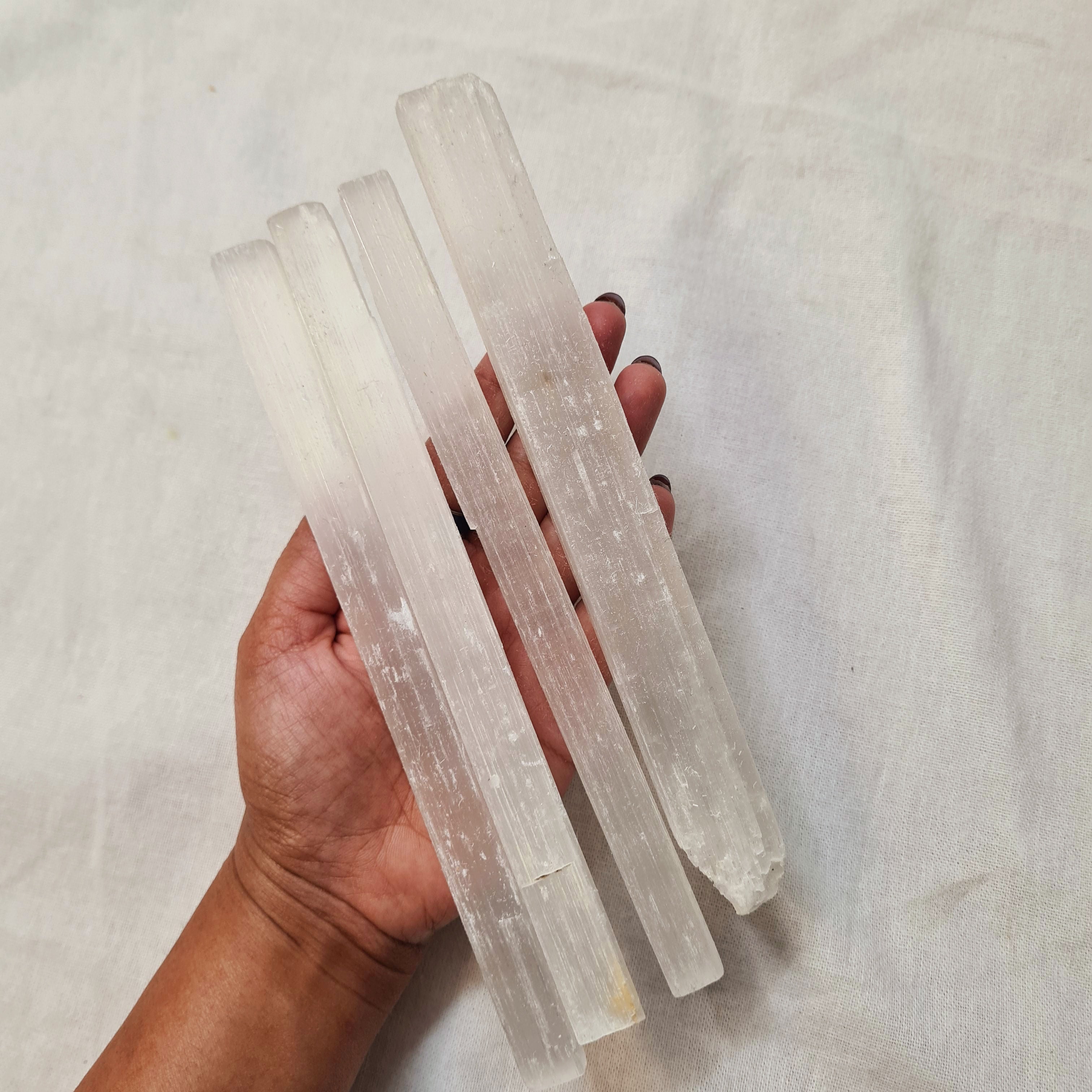 Selenite Beam | Thin & Long | Appx 20 cm