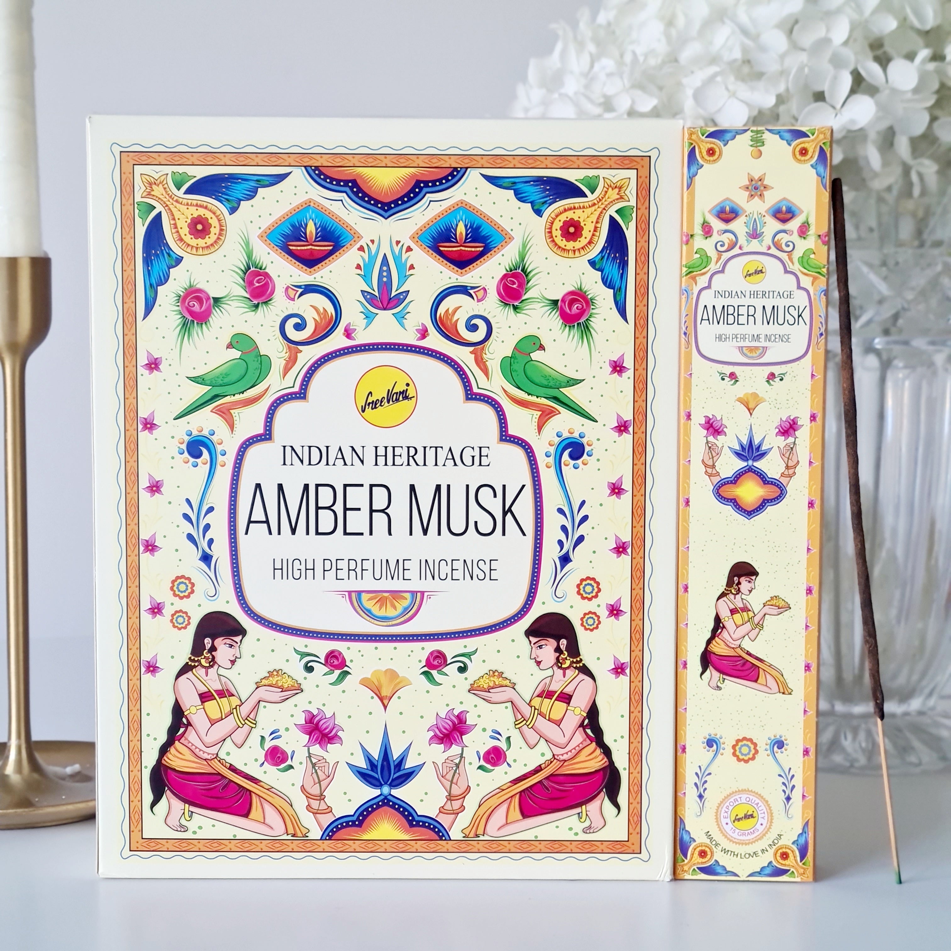 Amber Musk | Home Harmony  | 1 Single Packet 15 g