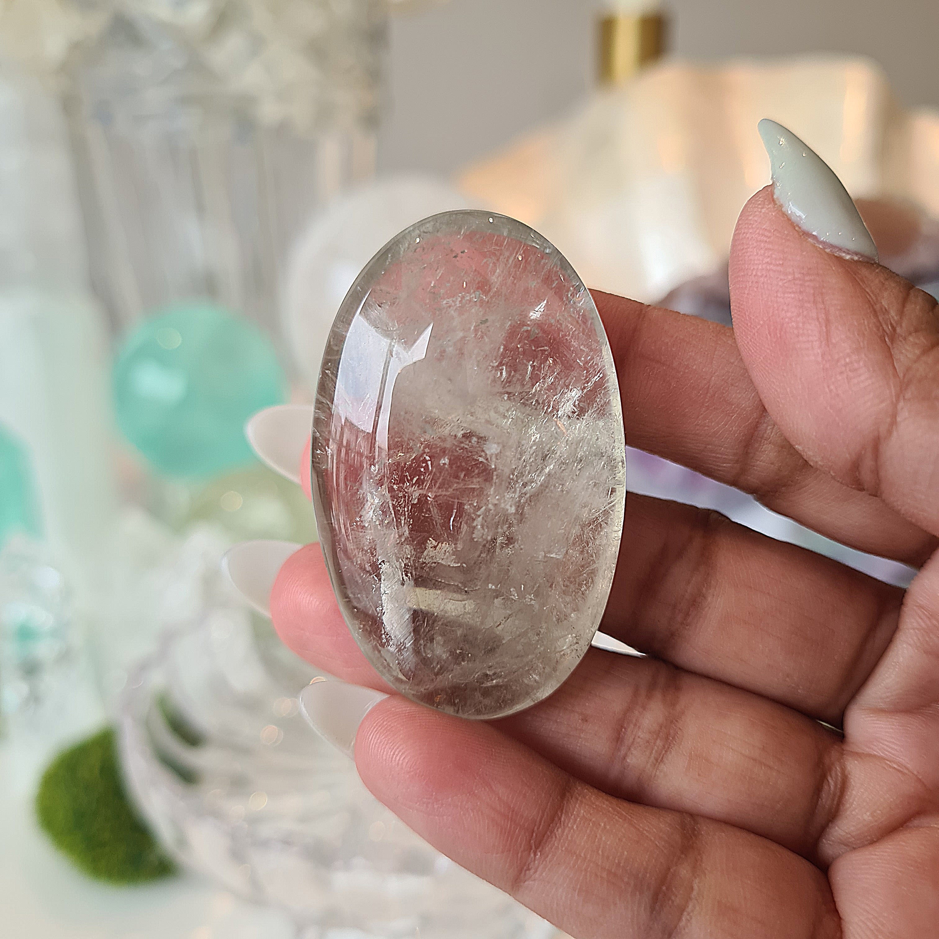 Green Amethyst | Prasiolite | Palm | G11