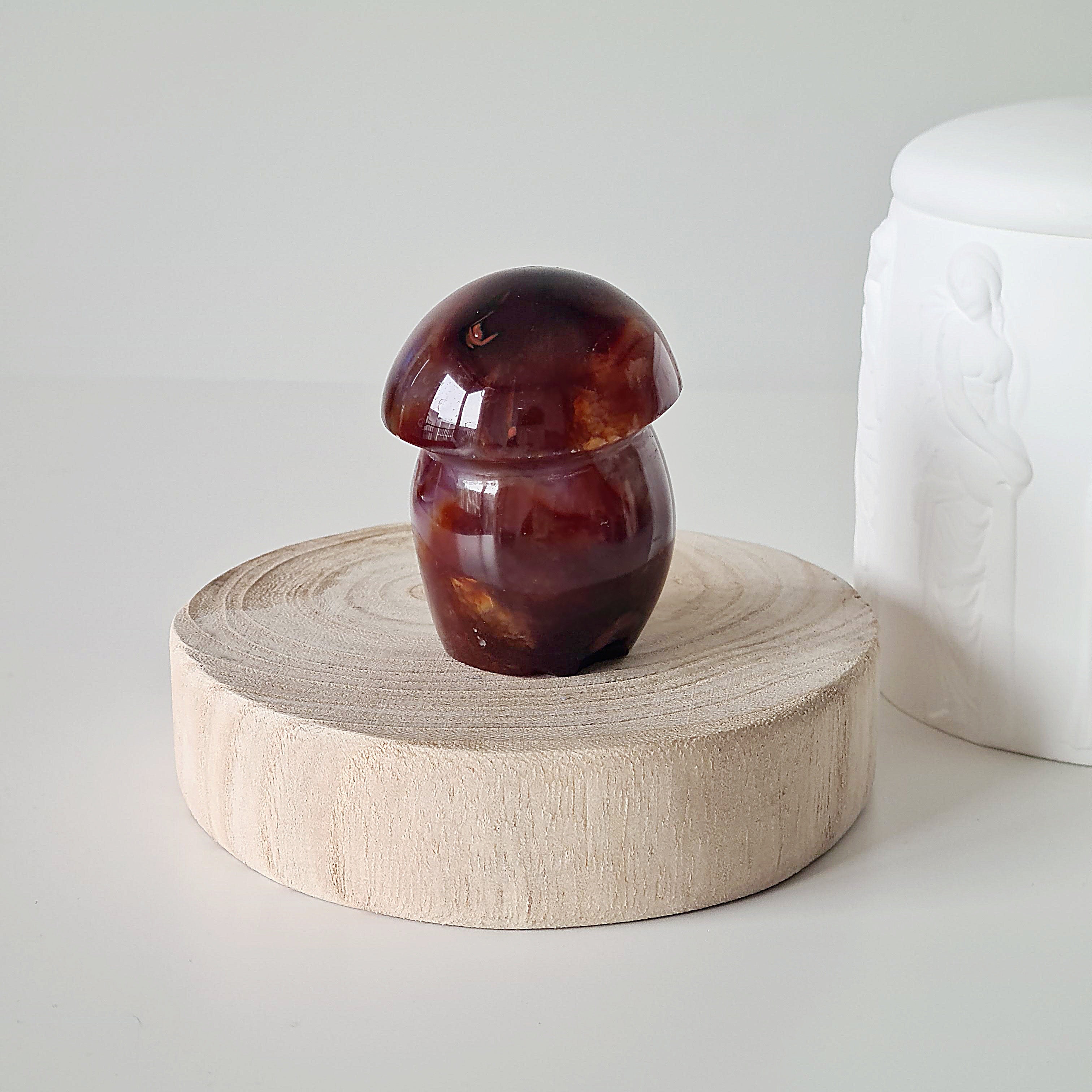 Carnelian Mushroom 🍄 | Forest Fae Collection | 173 g