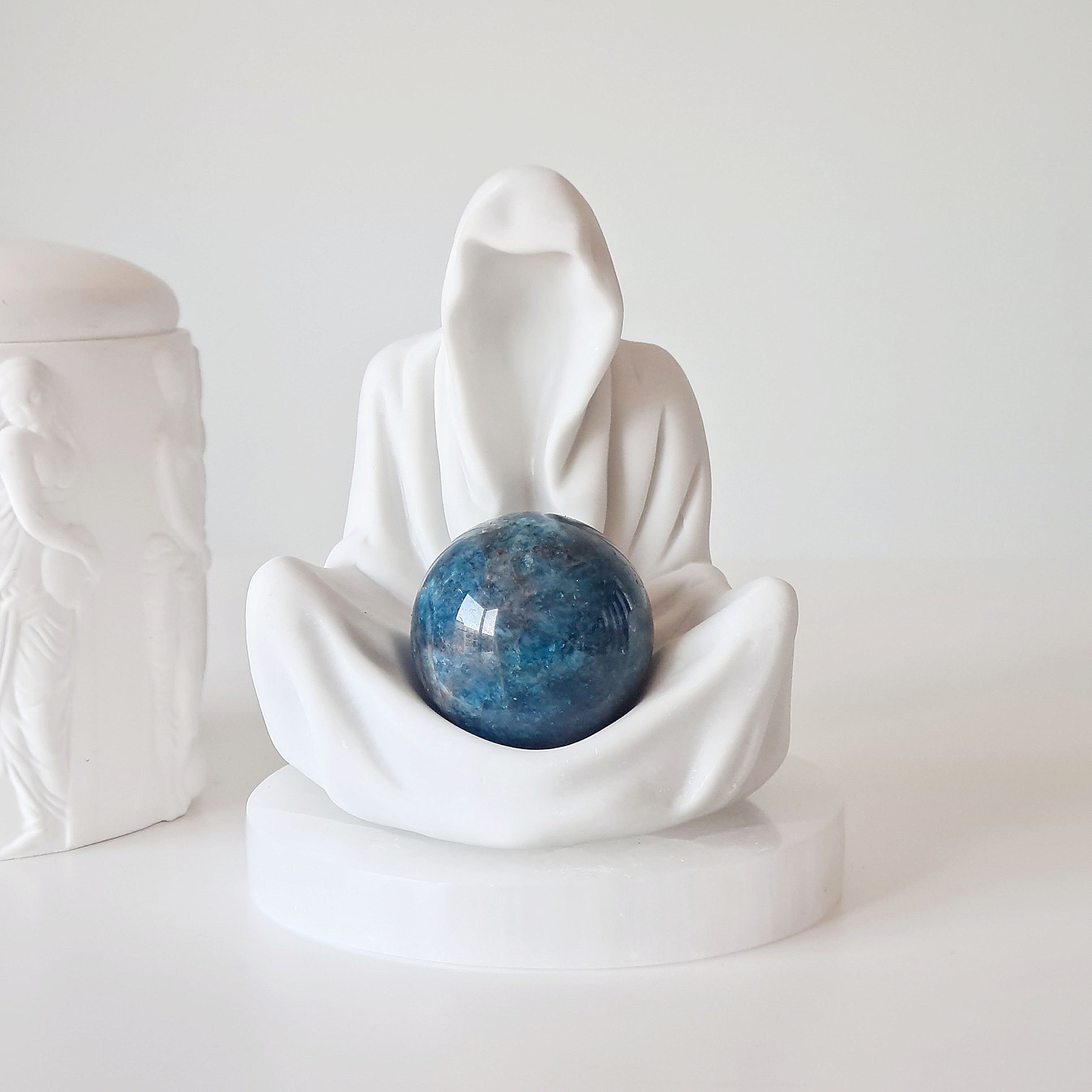 Gate Keeper with Blue Apatite Sphere | 1